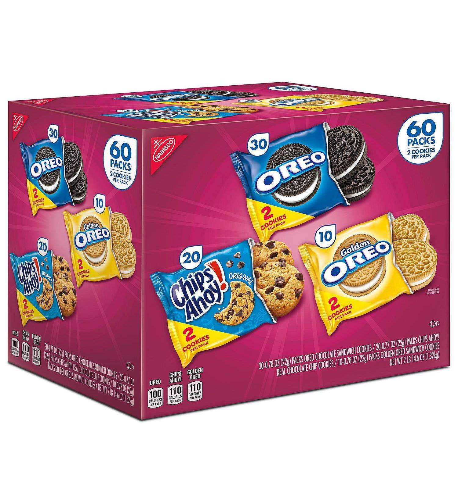 Product of Nabisco Cookie Variety Pack (60 pk.) - Bulk Savings 60 Piece Assortment