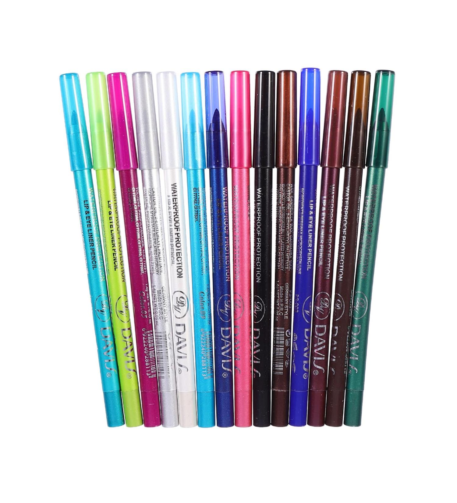 MUSISALY 14pcs Eyeshadow Pencil Set Makeup Eye Liner Pencil Eye Lining Drawing Pencil Cosmetics Pencil Makeup Pencil Girl Eyeliner Pencil Girl Eye Liner Drawing Pencil Eye Lining Tool - Buy Online on SooperMarket.com