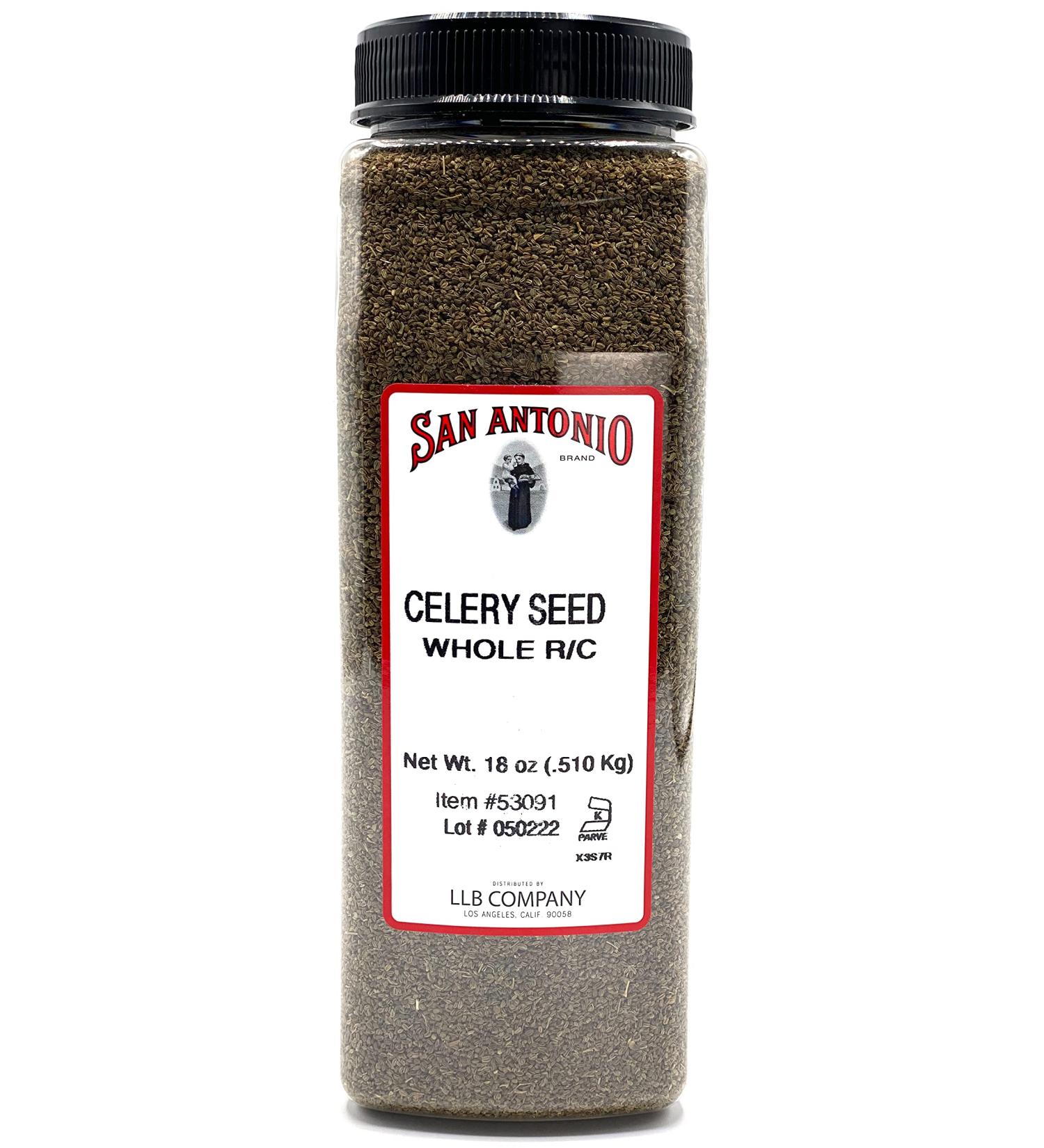 San Antonio Whole Celery Seeds - 18 oz | Premium Quality - Buy Online on SooperMarket.com