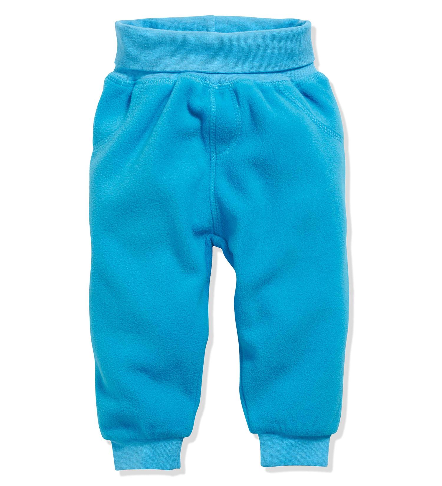 Playshoes Unisex Kid's Fleece-Pumphose Baby Pants 62 Aqua Blue - Cozy and Stylish - Buy Online on SooperMarket.com