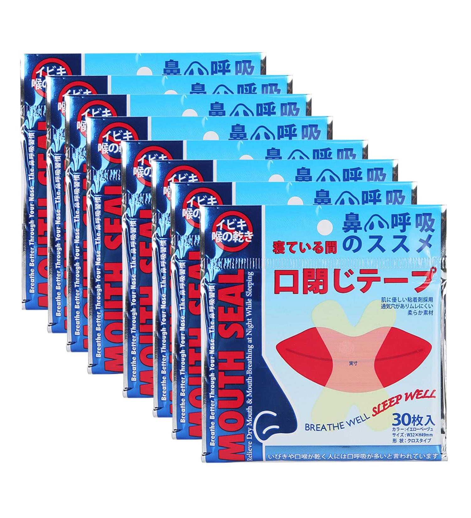 240pcs Mouth Tape for Sleeping | Anti Snoring Patch | Nasal Sticker for Better Breathing | Snoring Aid Device - Buy Online on SooperMarket.com