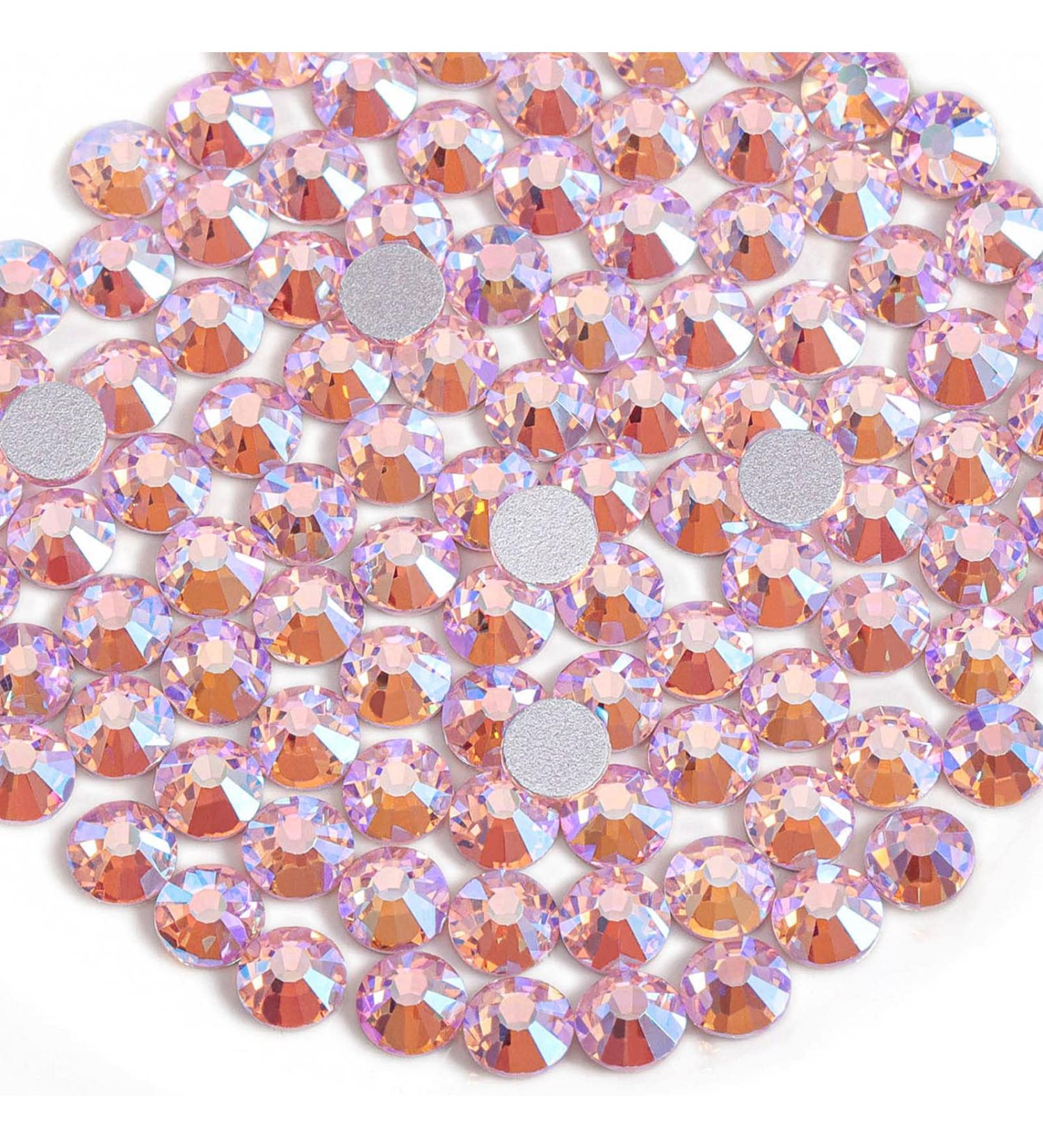Beadsland 1440 Pieces SS20 Light Pink Flat Back Rhinestones for Nails - High-Quality Nail Crystals - Buy Online on SooperMarket.com