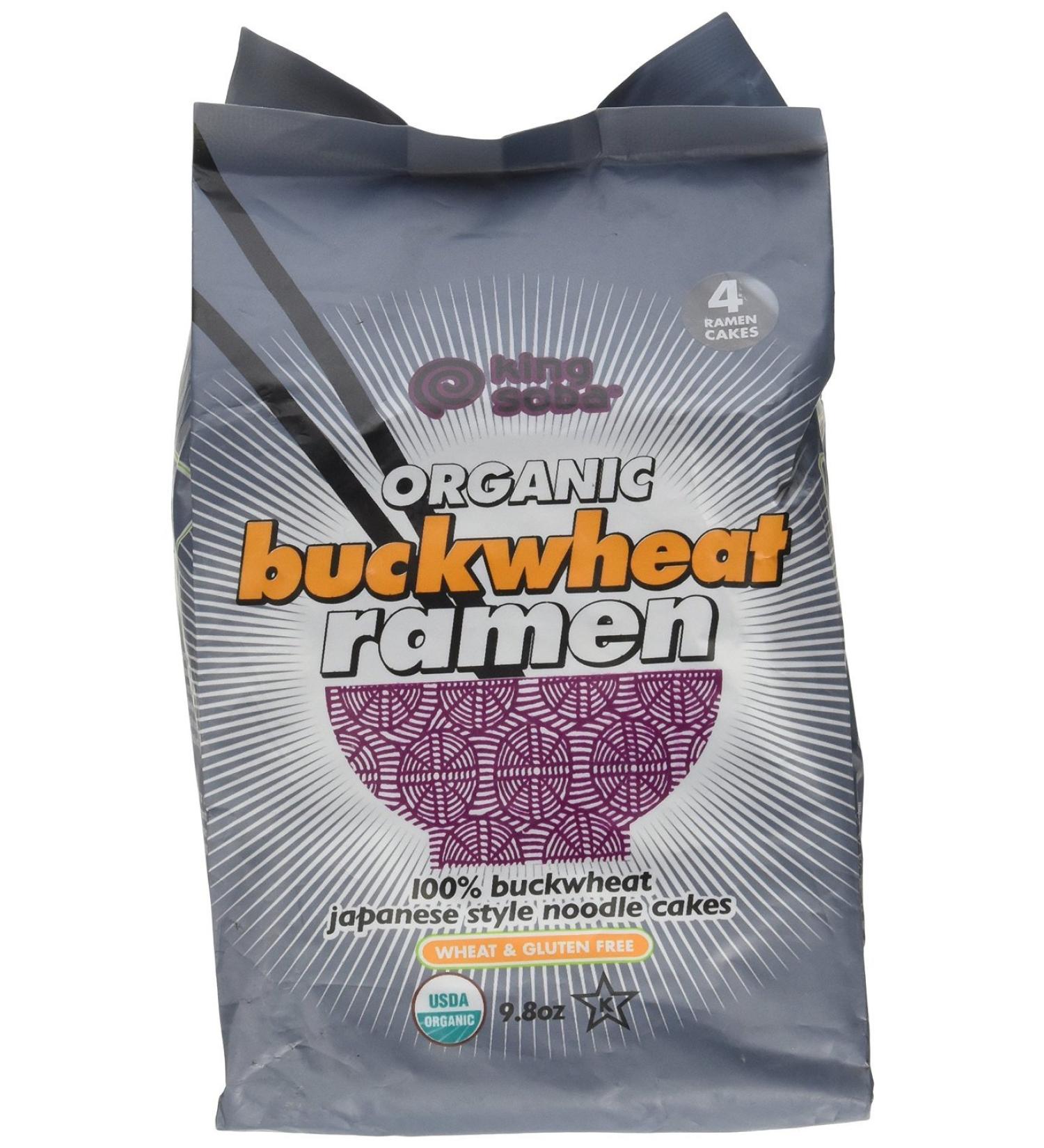 King Soba | Organic Buckwheat Ramen | 4 x 280g - Buy Online on SooperMarket.com
