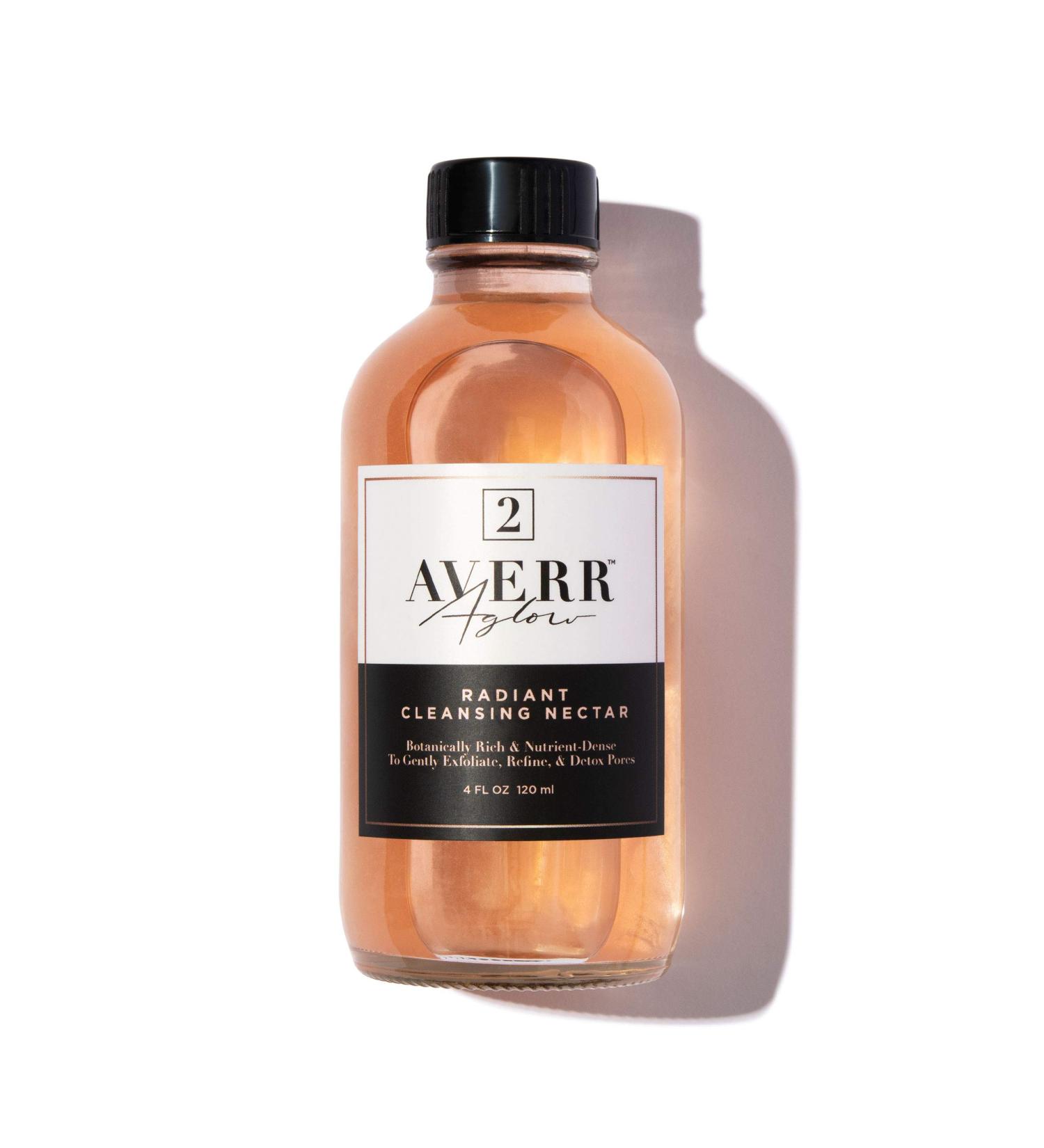 Averr Aglow No.2 Radiant Cleansing Nectar - Natural Daily Face Wash for Breakouts, Blackheads, and Blemishes - Buy Online on SooperMarket.com