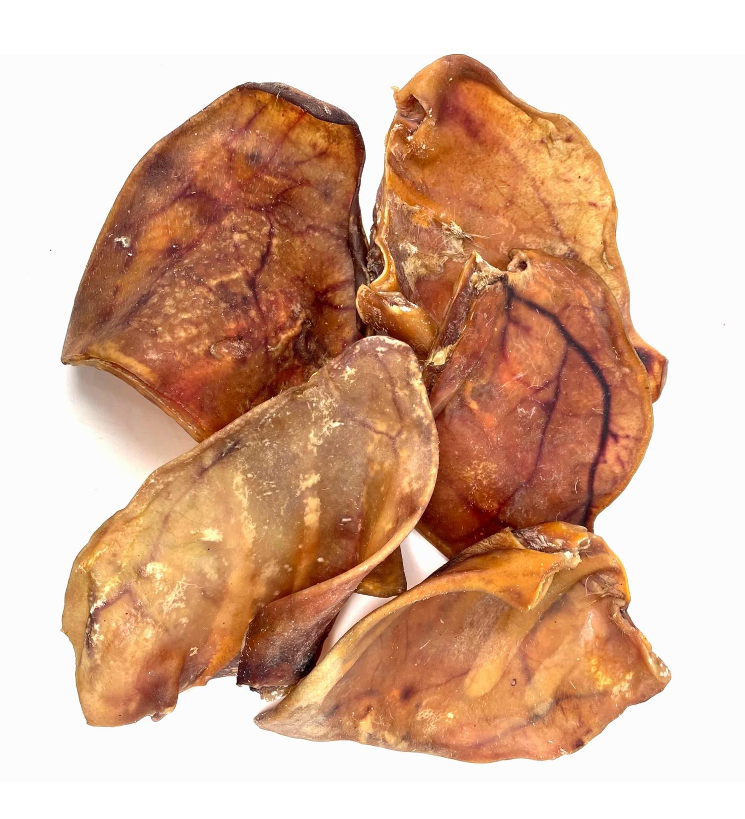 Drool Pet Products 100% Pigs Ears (10 Pack) | Natural Healthy Dog Chews | Raw Dog Treats - Grain, Gluten & Lactose Free - Buy Online on SooperMarket.com