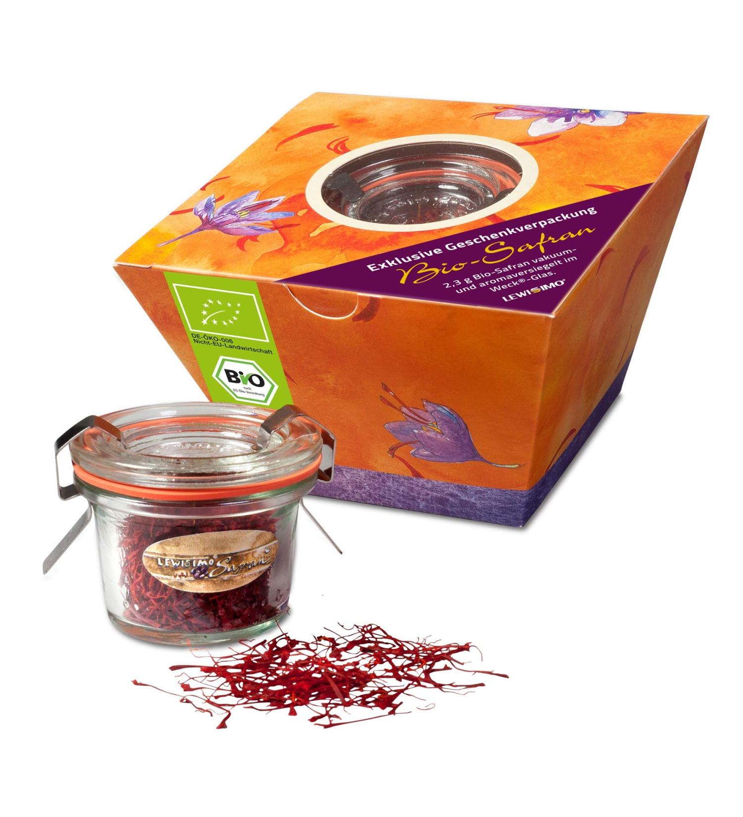 Buy Organic Royal Premium Saffron Threads 100% Real Class I - 2.3g | DE- KO-006 | High Quality Saffron for Cooking & Health - Buy Online on SooperMarket.com