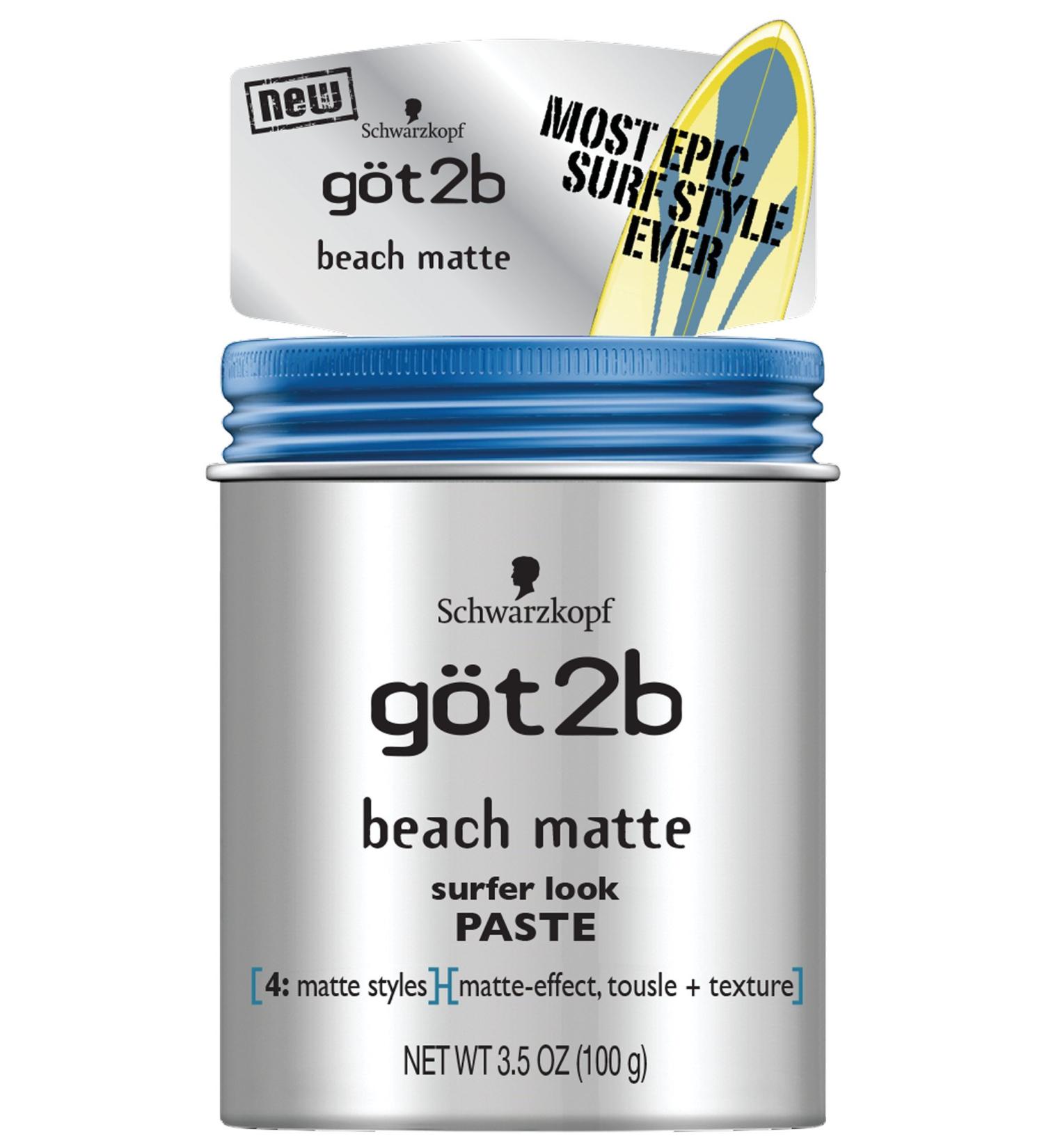 Got2b Beach Matte Surfer Look Paste 3.5oz - 6 Pack - Buy Online on SooperMarket.com