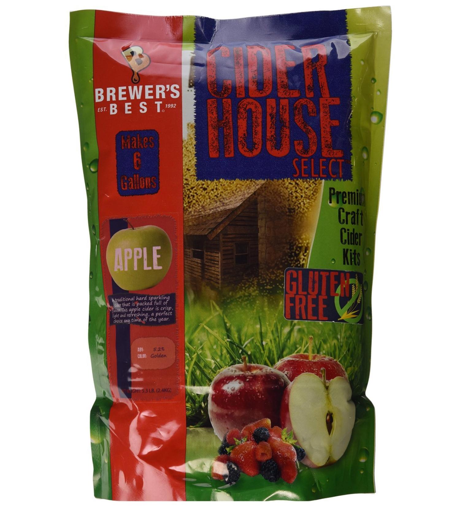Brewer's Best Apple Cider Kit - Cider House Select for Homemade Apple Cider - Buy Online on SooperMarket.com