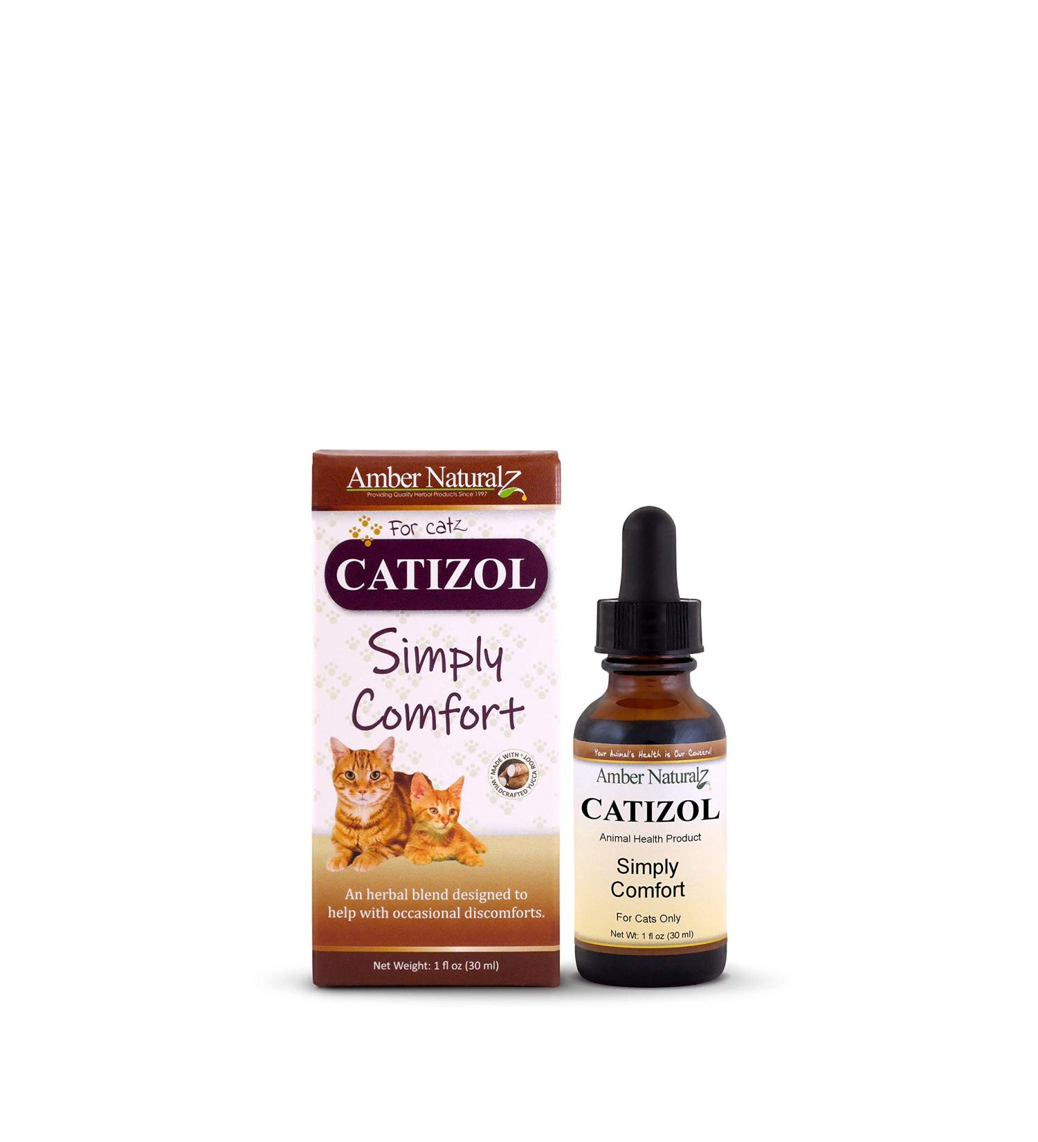 AMBER NATURALZ Catizol 1oz - Comfort & Relief for Cats - Natural Solution - Buy Online on SooperMarket.com