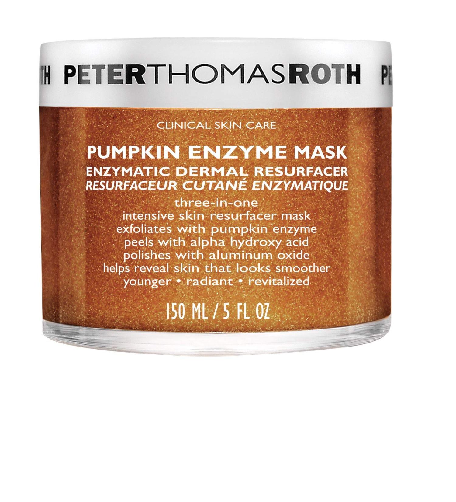Peter Thomas Roth Pumpkin Enzyme Mask | Exfoliating Pumpkin Facial Mask for Dullness, Fine Lines & Uneven Skin Tone | 5 Fl Oz - Buy Online on SooperMarket.com