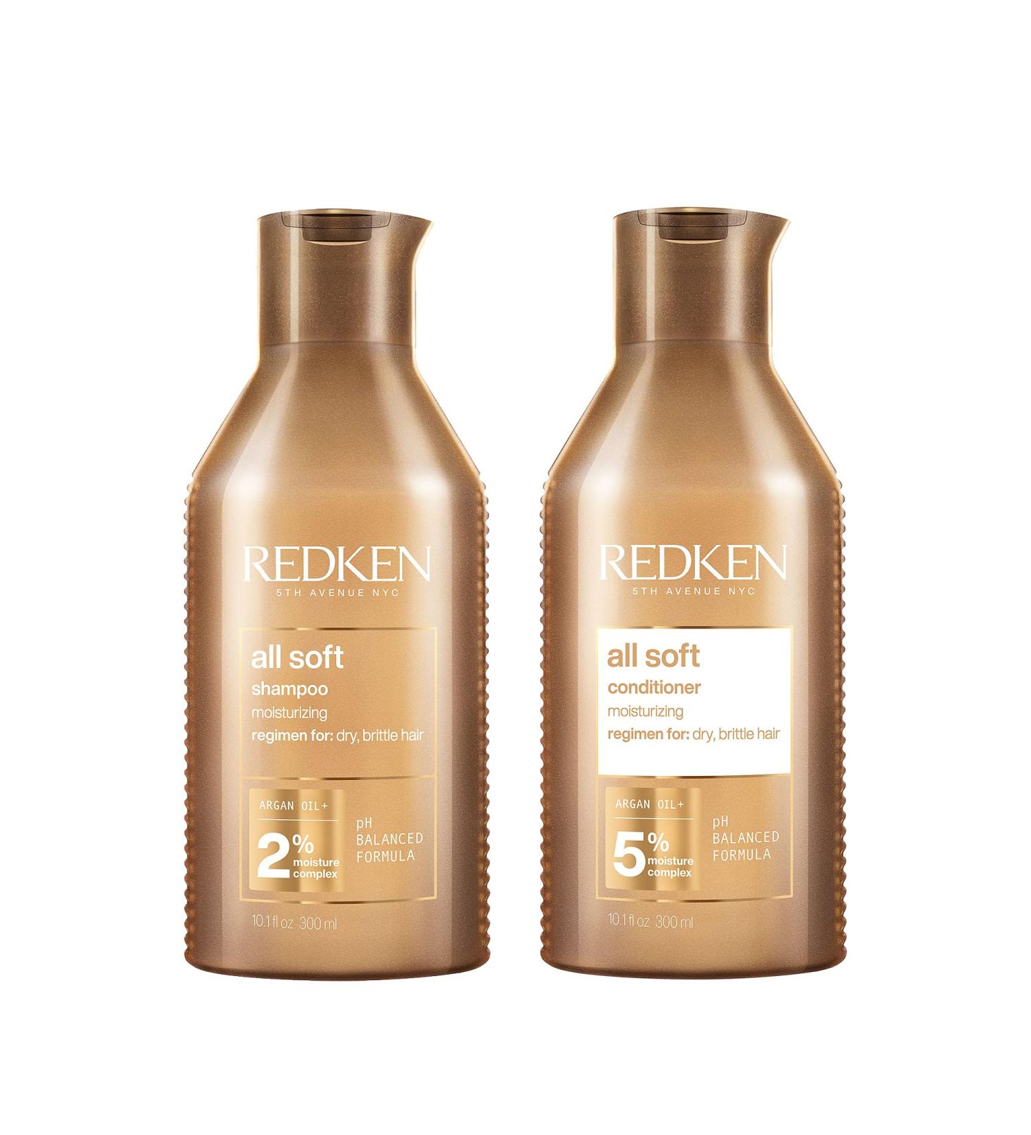 Redken All Soft Conditioner - Intense Softness for Dry/Brittle Hair - With Argan Oil - 10.1 Fl Oz - Buy Online on SooperMarket.com