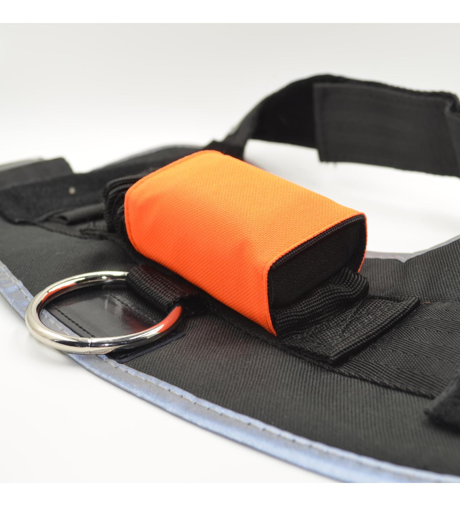 Josi.li GPS Tracker bag for dogs - simple and effective track cover made of double -layer nylon - suitable for swimming various GPS models (DOG 4-71x17x29mm) Tractive DOG 4 - 71x17x29mm