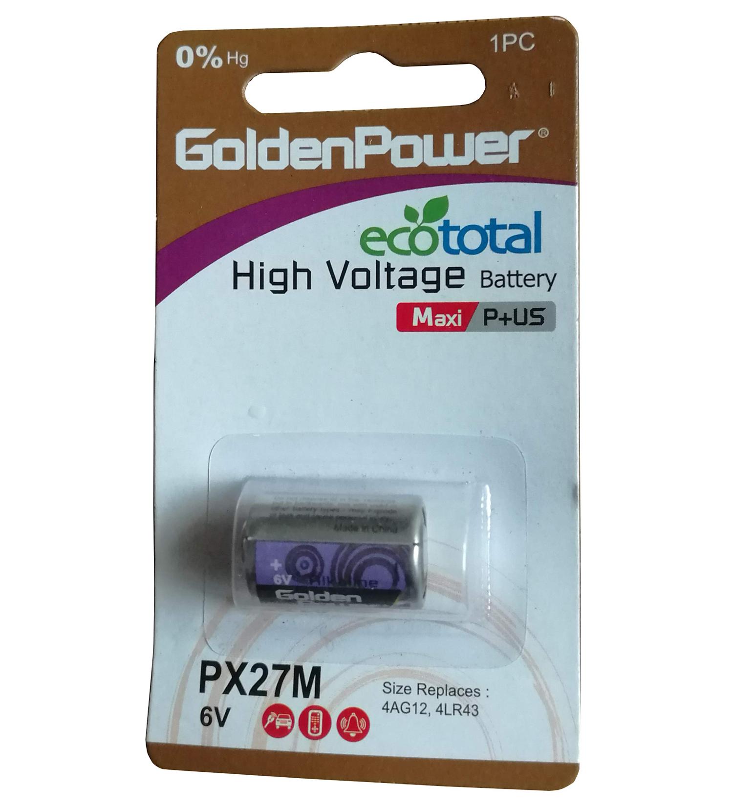 New 1X Px27 Px27M Px27A 4Lr43 4Sg12 6V Alkaline Battery FBA
