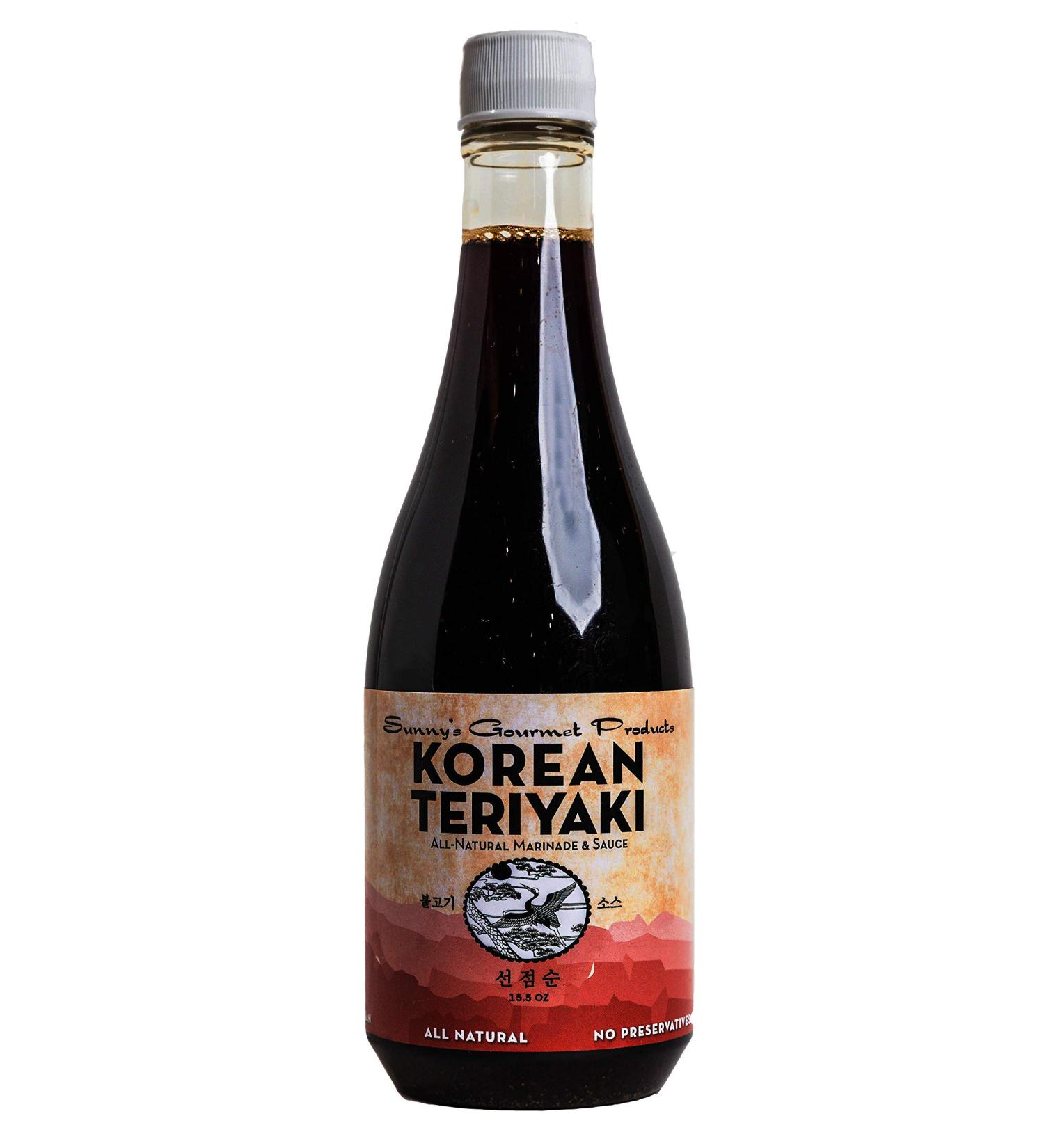 Sunny's Gourmet Korean Teriyaki Sauce 14.5 fl oz - Authentic Teriyaki Flavor - Buy Online on SooperMarket.com