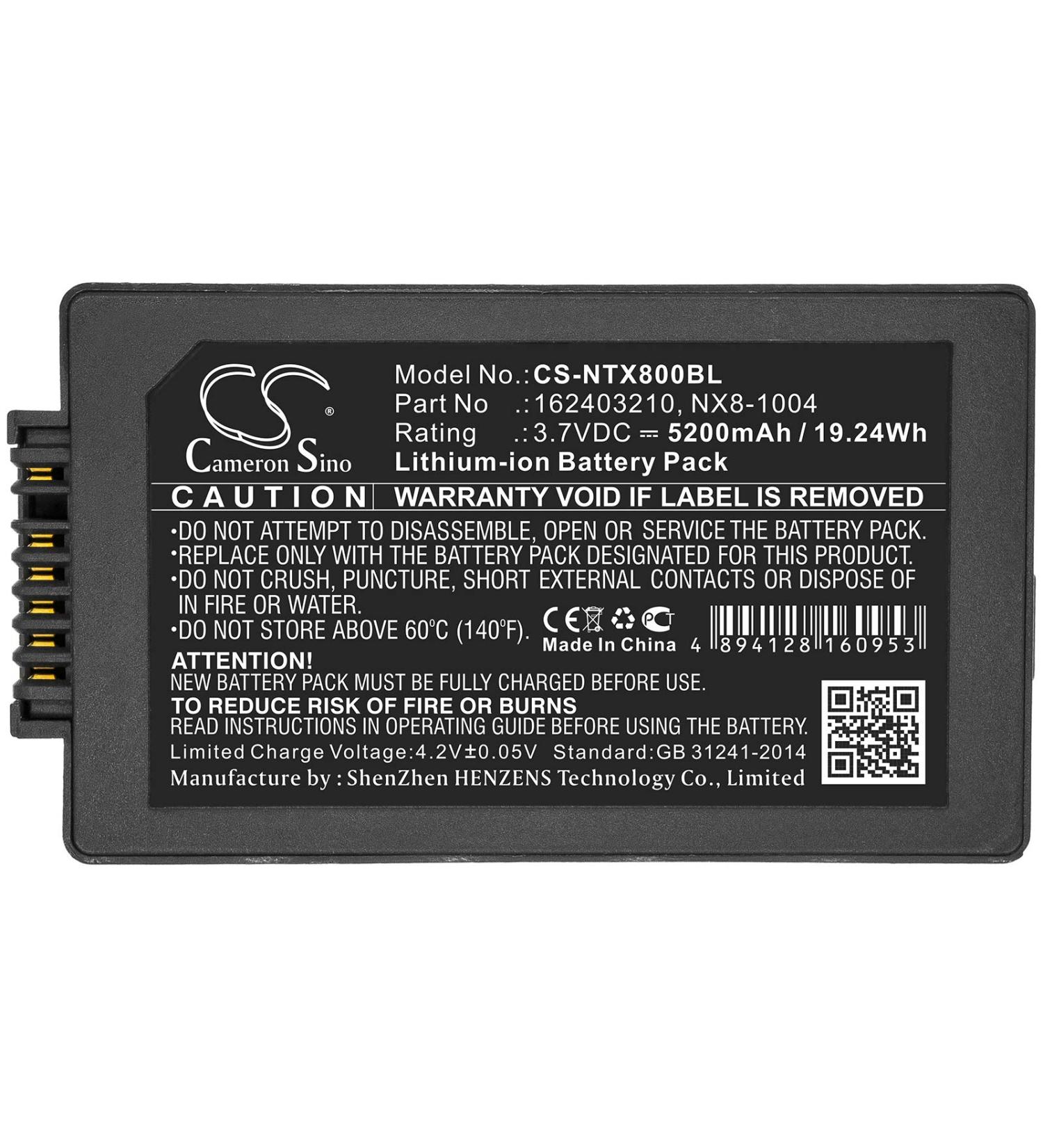 Replacement Battery for Nautiz X8 - 5200mAh/3.7V | Part NO 162403210 BAT-G2-003 BP14-001200 NX8-1004 - Fast International Shipping - Buy Online on SooperMarket.com