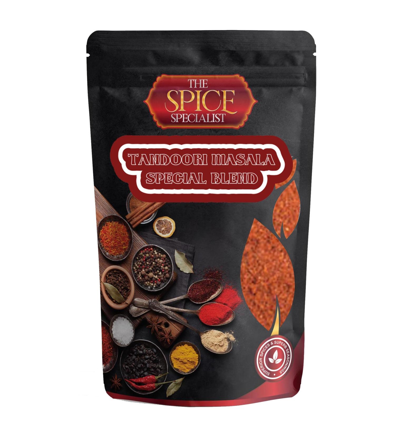 Tandoori Masala Special Blend 500g | Authentic Restaurant QualityTandoori Spice Powder for Gourmet Marinade Seasoning | Resealable Stand-Up Pouch for Long-Lasting Freshness - Buy Online on SooperMarket.com