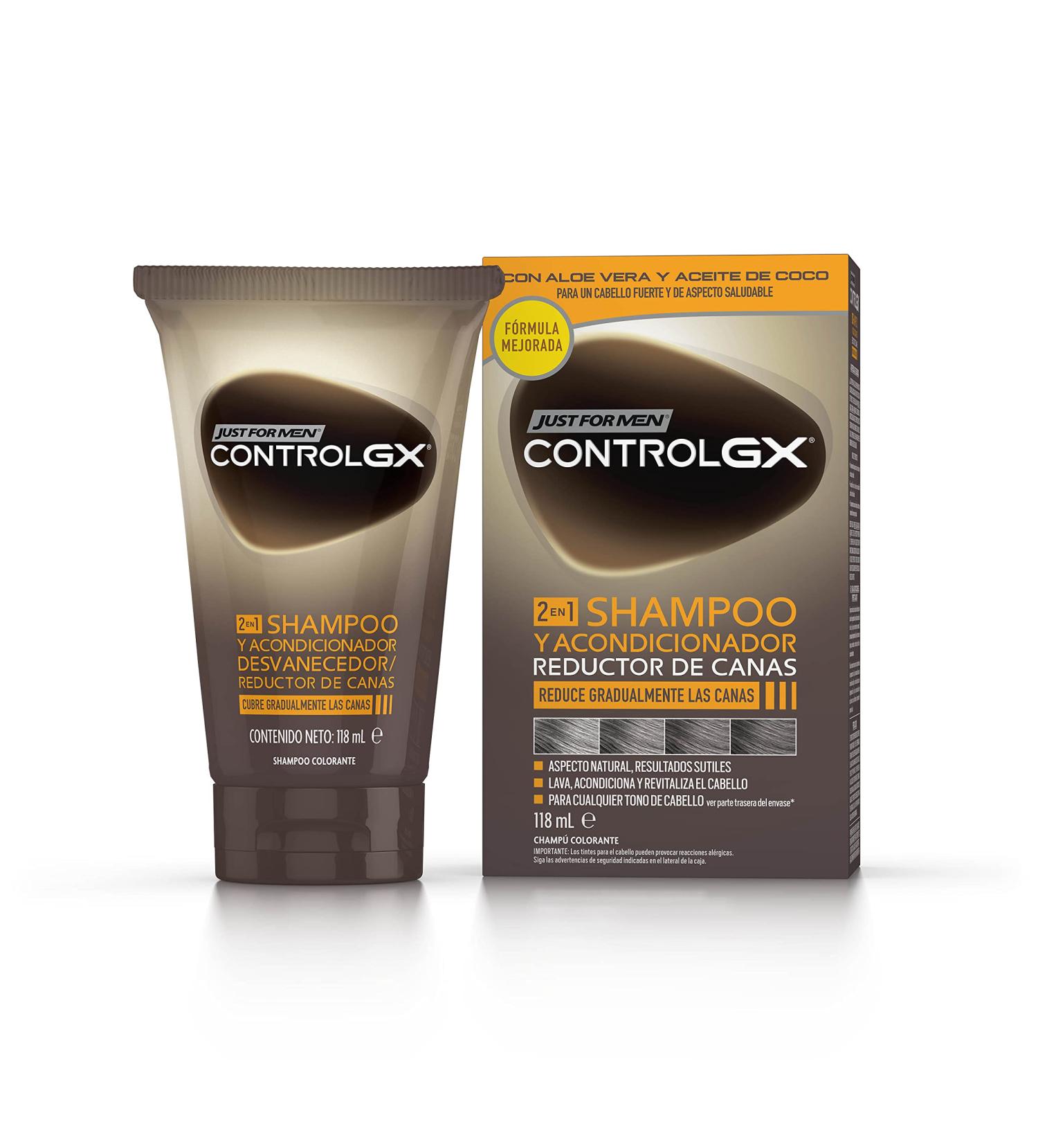 Buy Just For Men Control GX Champagne 2-in-1 - 118ml | International Shipping Available - Buy Online on SooperMarket.com
