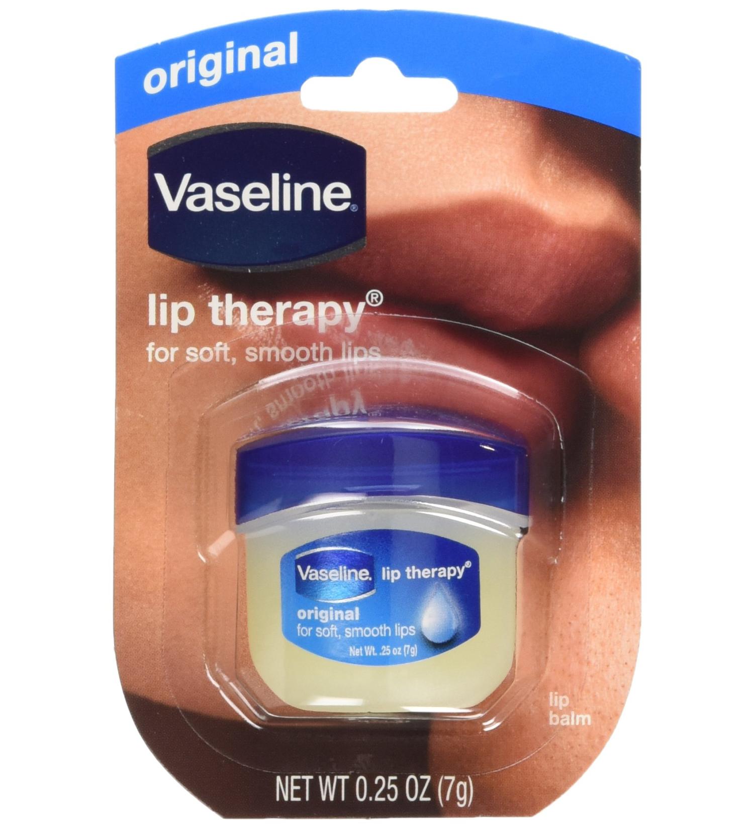 Vaseline Lip Therapy Original .25 oz (Pack of 12) Original 0.25 Ounce (Pack of 12)