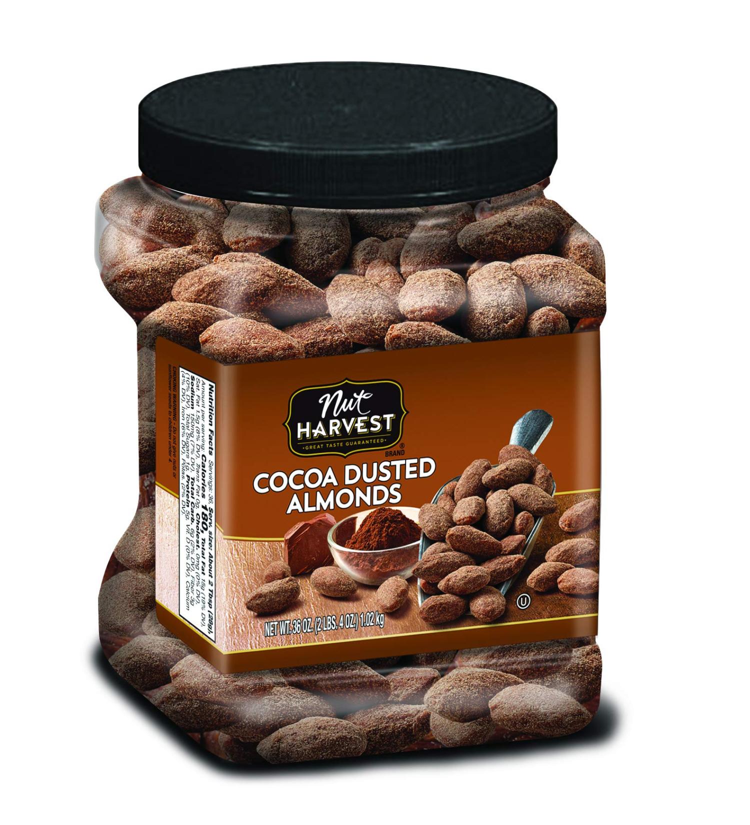 Nut Harvest Cocoa Dusted Almonds 36 oz