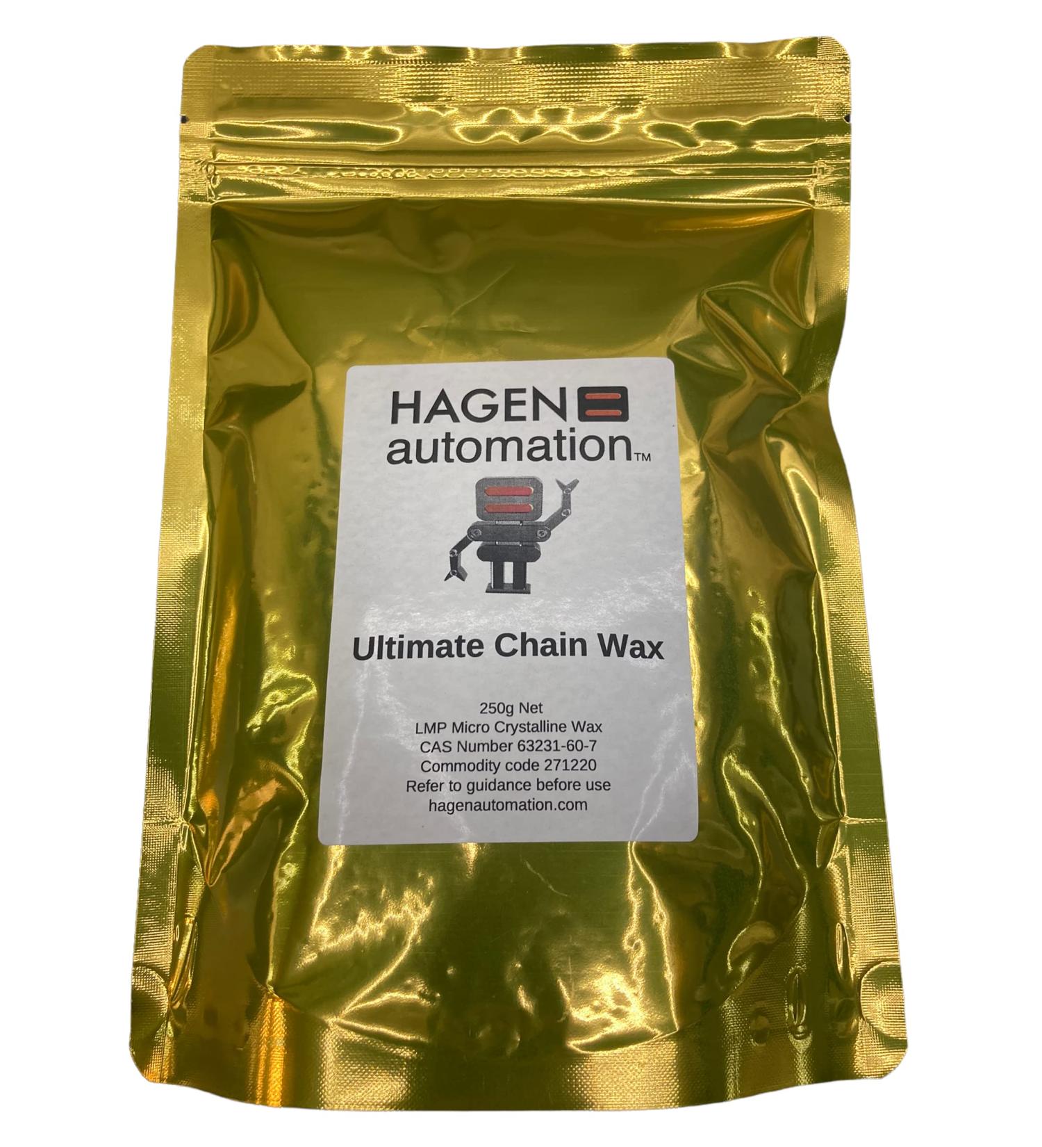 Ultimate Chain Wax - Ultra refined mono crystalline wax specifically for hot waxing cycle chains 250g