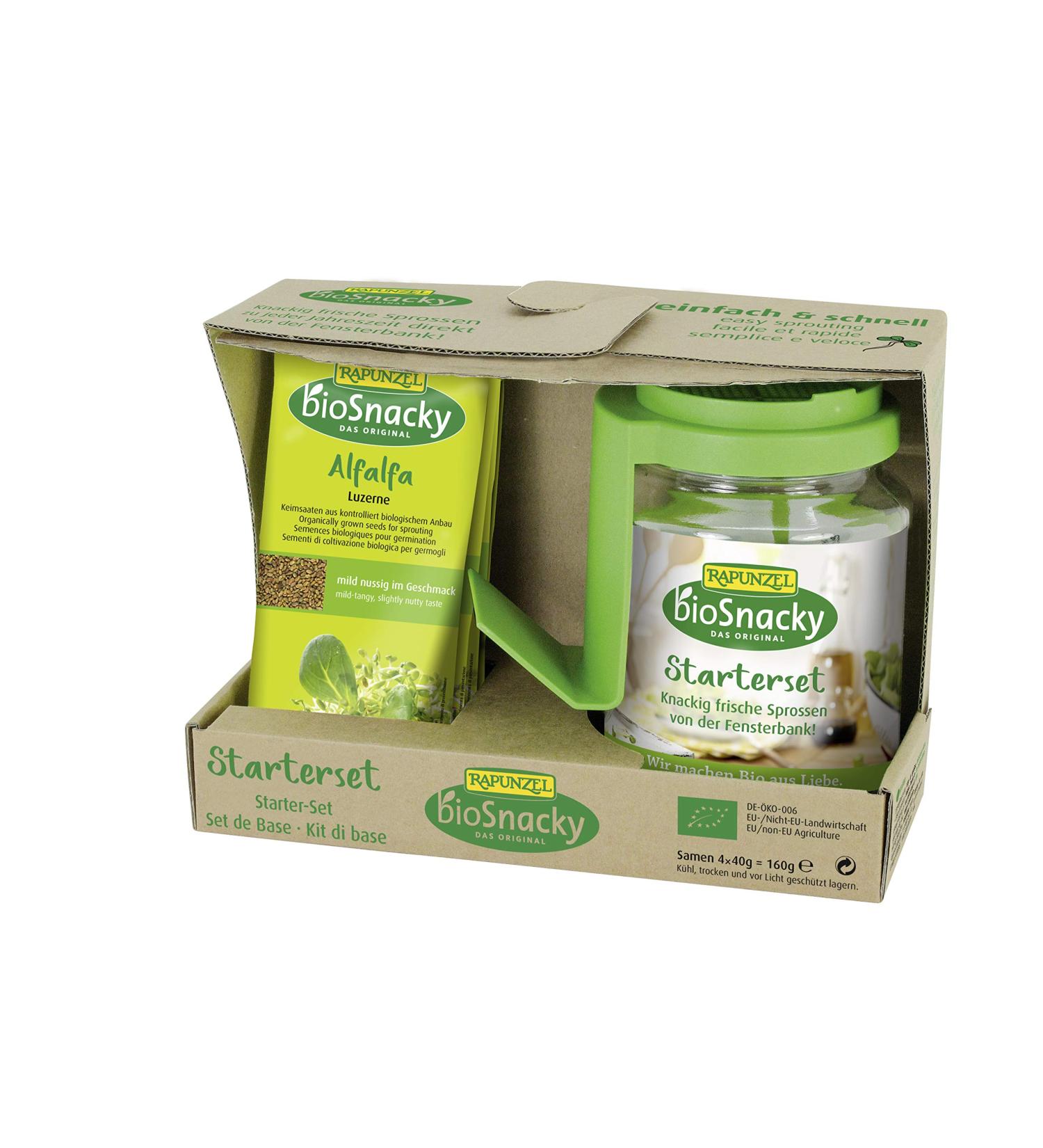 Rapunzel Organic Sprouting Jar Starter Set 1 pack