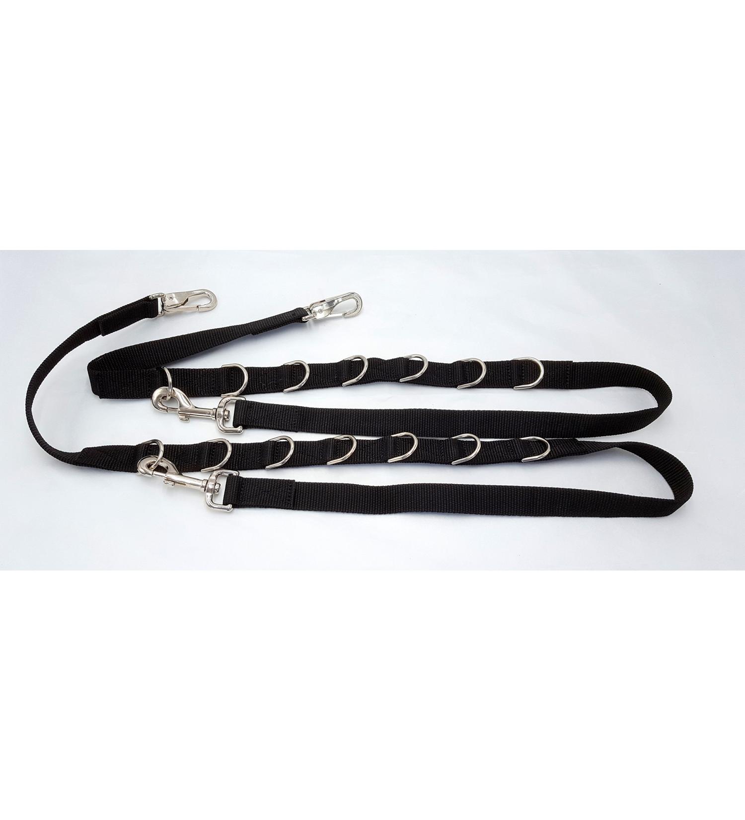 Side Reins for Ponies - Elastic Pony Side Reins with D-Rings | International Shipping Available - Buy Online on SooperMarket.com