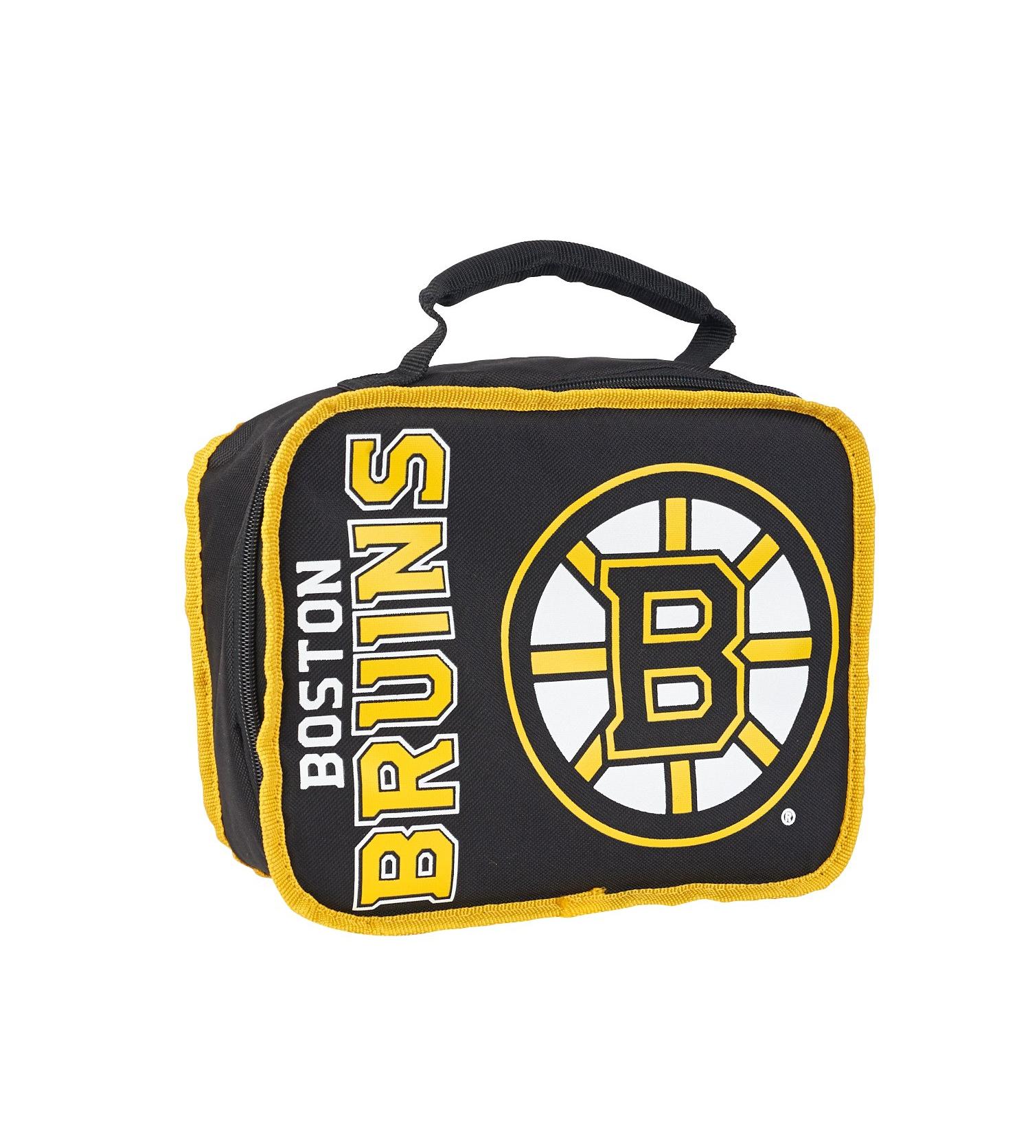 Officially Licensed NHL Boston Bruins Sacked Lunch Cooler Bag - Multi Color | 10.5 x 8.5 x 4 - Buy Online on SooperMarket.com