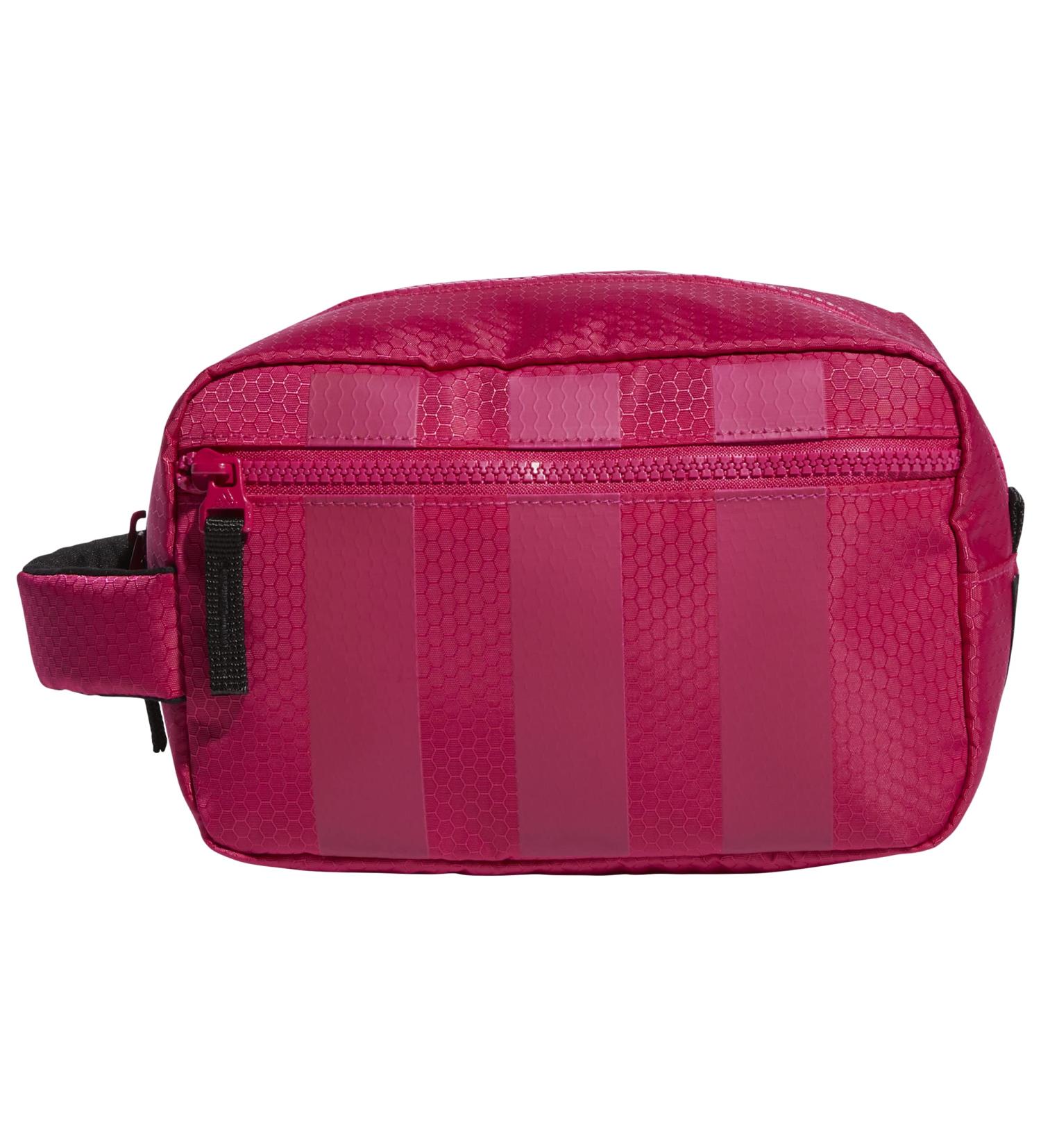 adidas Team Toiletry Kit Travel Shower Bag - Bold Pink, One Size | Shop Now - Buy Online on SooperMarket.com