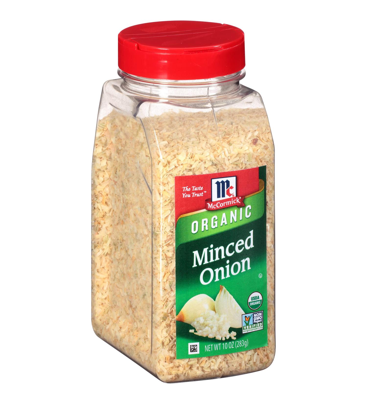 McCormick Organic Minced Onion 10 oz - Premium Quality | Buy Now - Buy Online on SooperMarket.com