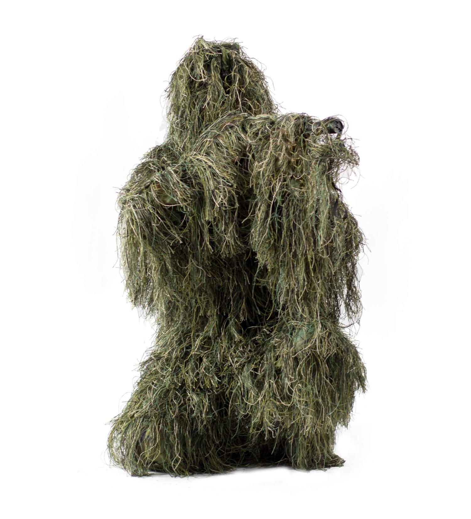 VIVO Ghillie Suit - Adult/Youth Sizes, Dry Grass/Leaf/Woodland Camo, XL/XXL - Woodland Design - Buy Online on SooperMarket.com