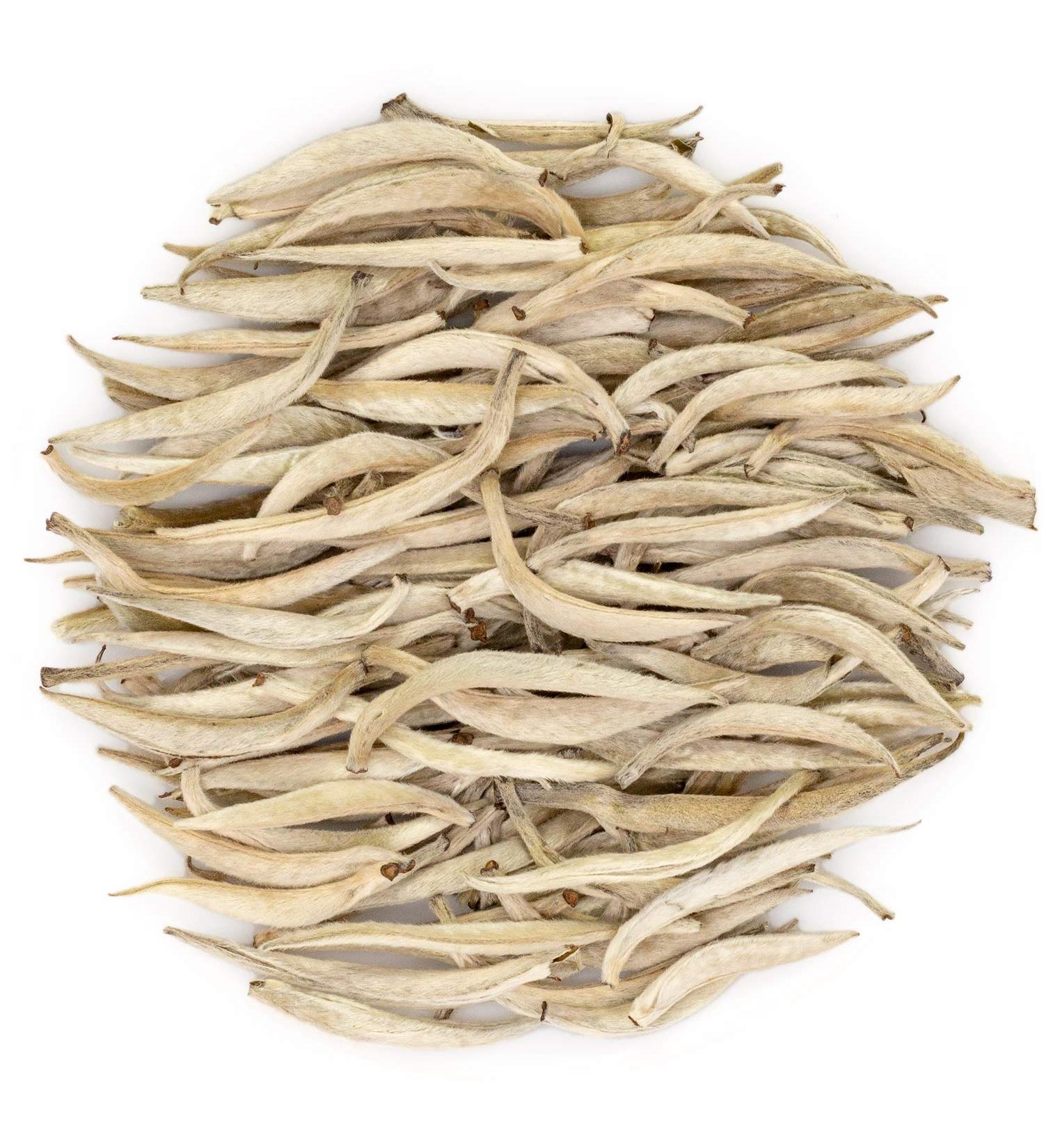 Oriarm Yunnan Silver Needle Tea 250g - Premium White Tea Loose Leaf from High Mountain - Low Caffeine Level - Silver Tips Imperial Tea - Buy Online on SooperMarket.com