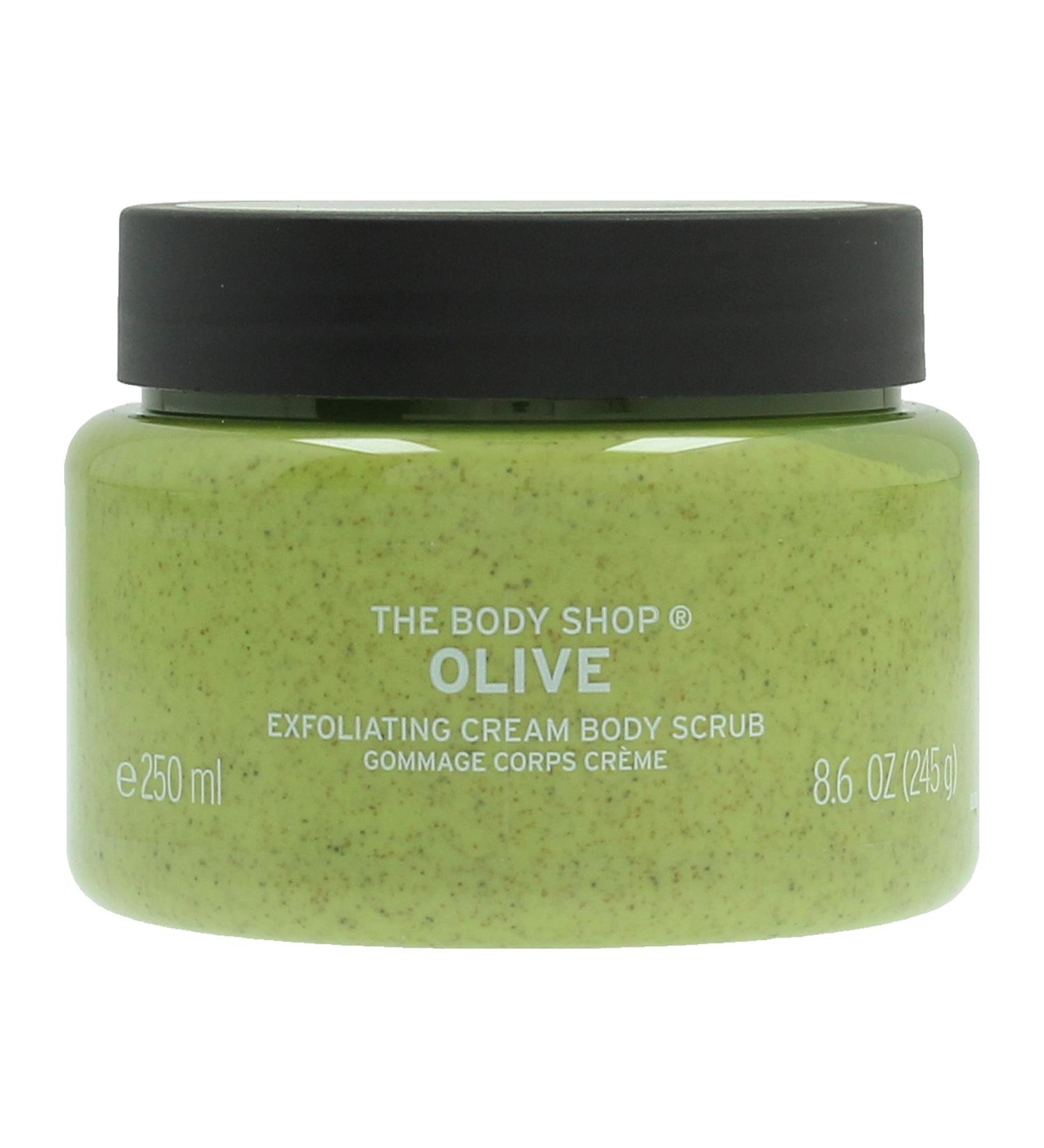 Buy The Body Shop Olive Body Scrub 250ml - Exfoliating Nourishing & Hydrating | International Shipping Available - Buy Online on SooperMarket.com