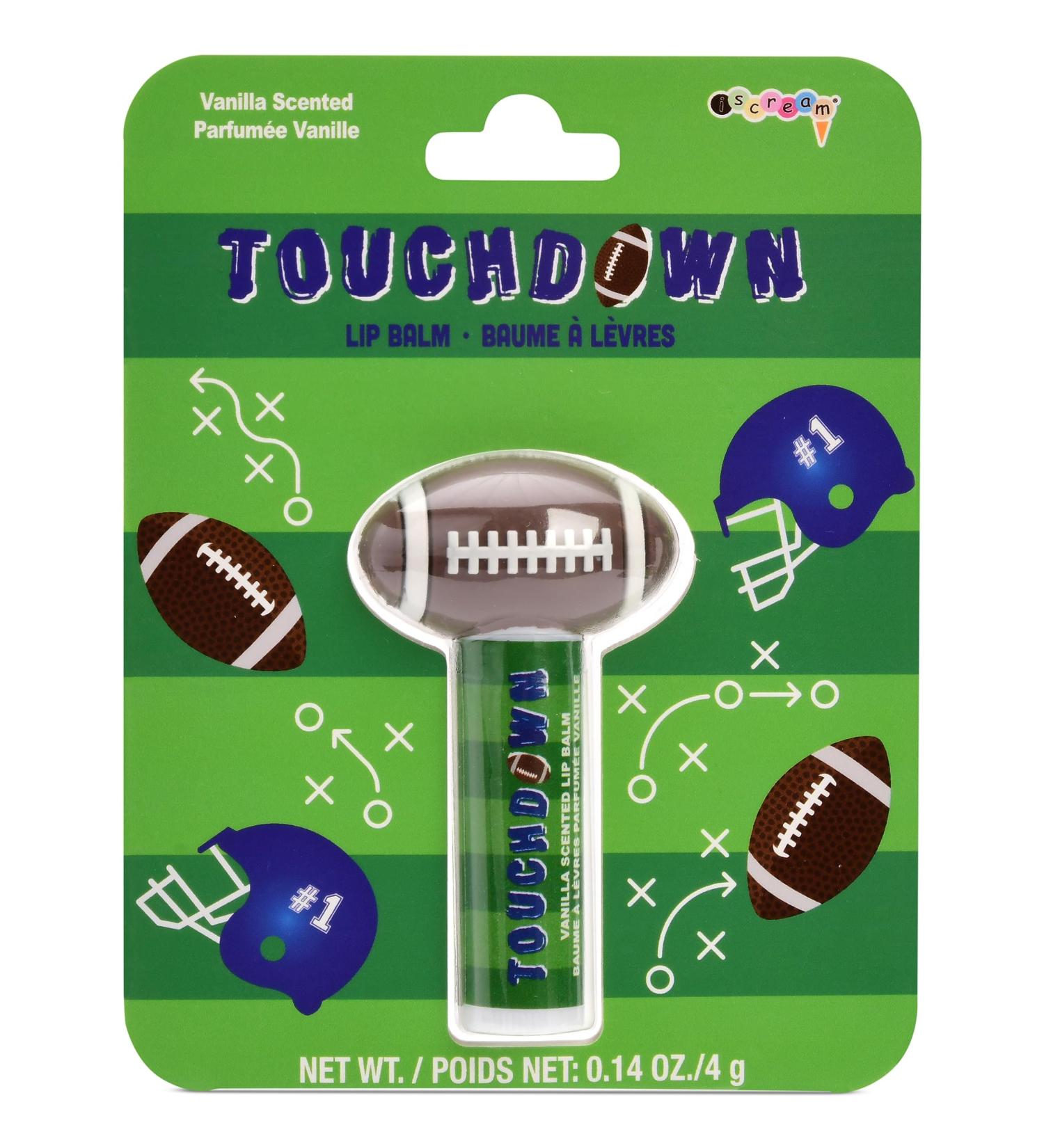 iscream Sport-Tastic Football Shaped Vanilla Scented Lip Balm