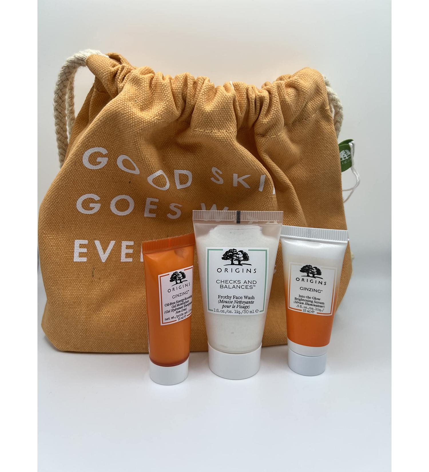Buy Origins GINZING 4 Piece Set - Energizing Skincare for Radiant Skin | Worldwide Shipping Available - Buy Online on SooperMarket.com
