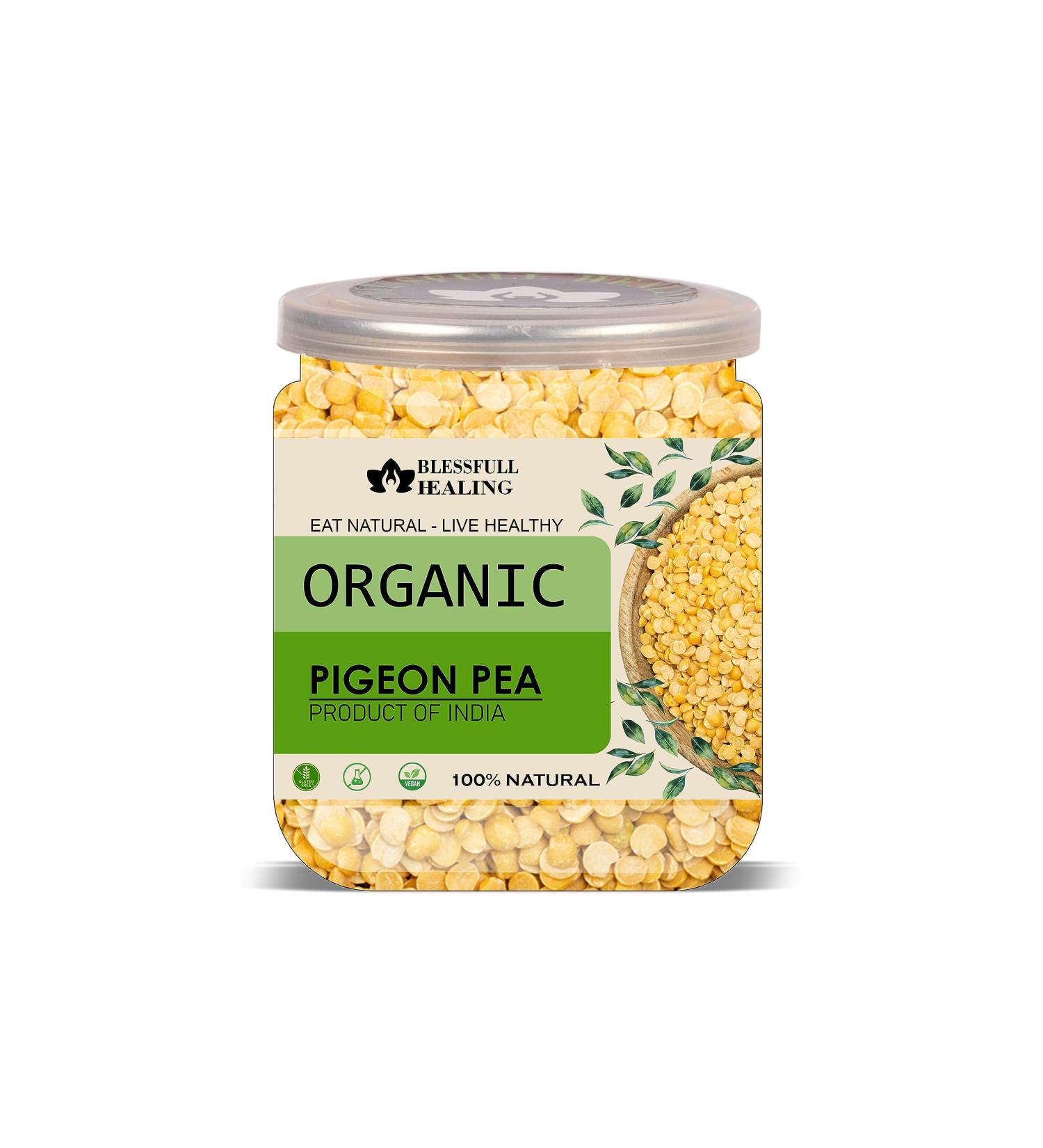 Blessfull Healing Organice Pigeon Pea 2 lb (907 Gram) - Buy Online on SooperMarket.com