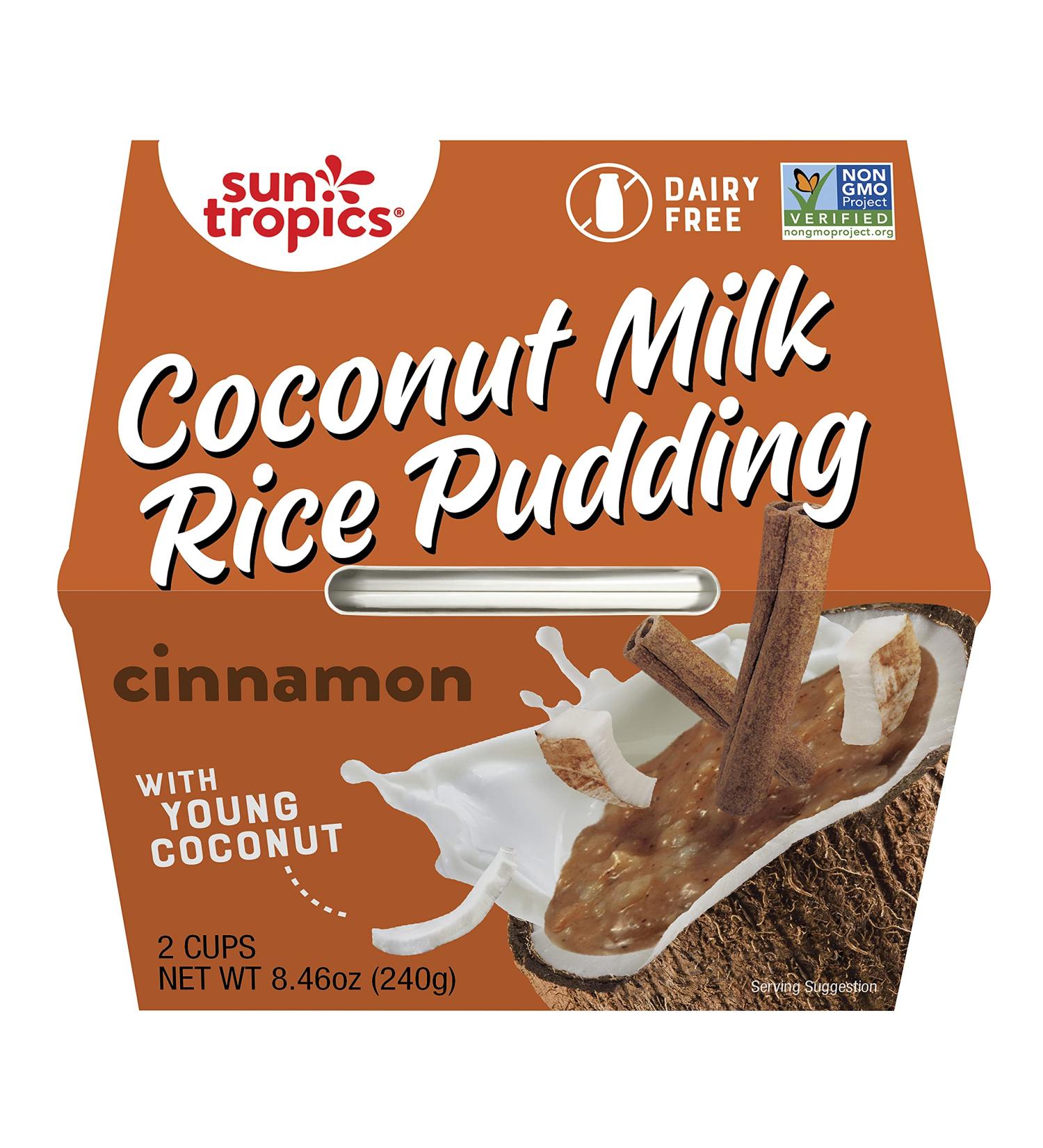 Sun Tropics Cinnamon Coconut Milk Rice Pudding - 2 Count, 8.46 OZ | Creamy Dessert - Buy Online on SooperMarket.com