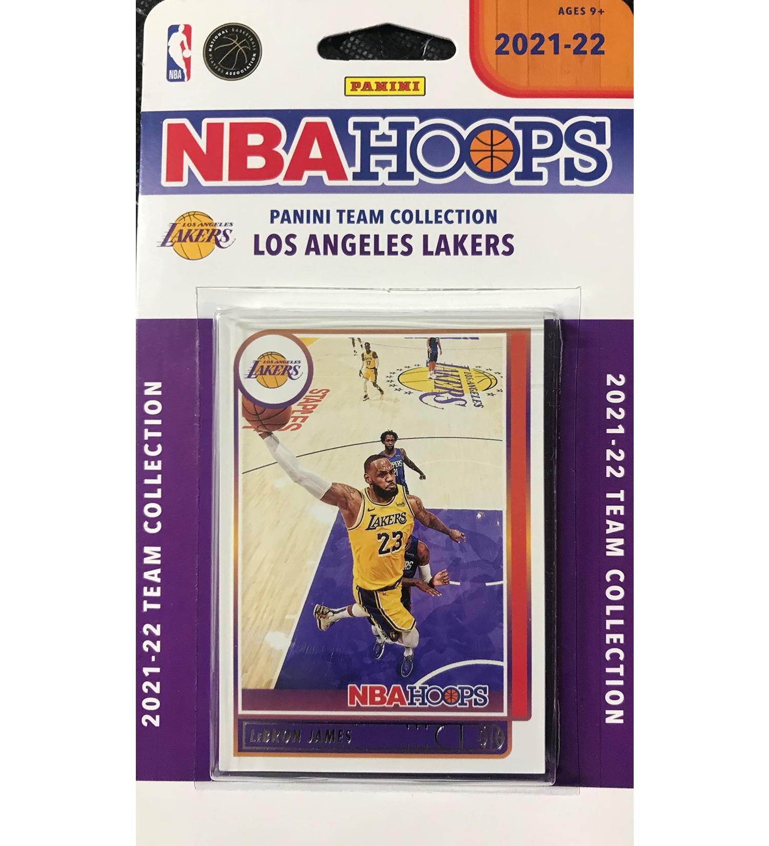 Los Angeles Lakers 2021-2022 Hoops Team Set with LeBron James - Factory Sealed - Buy Online on SooperMarket.com