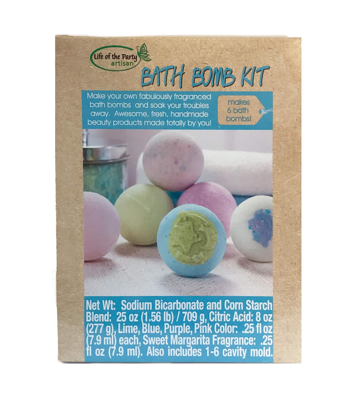 Life of the Party Bath Bomb Kit - Create Your Own Luxurious Spa Experience - Buy Online on SooperMarket.com