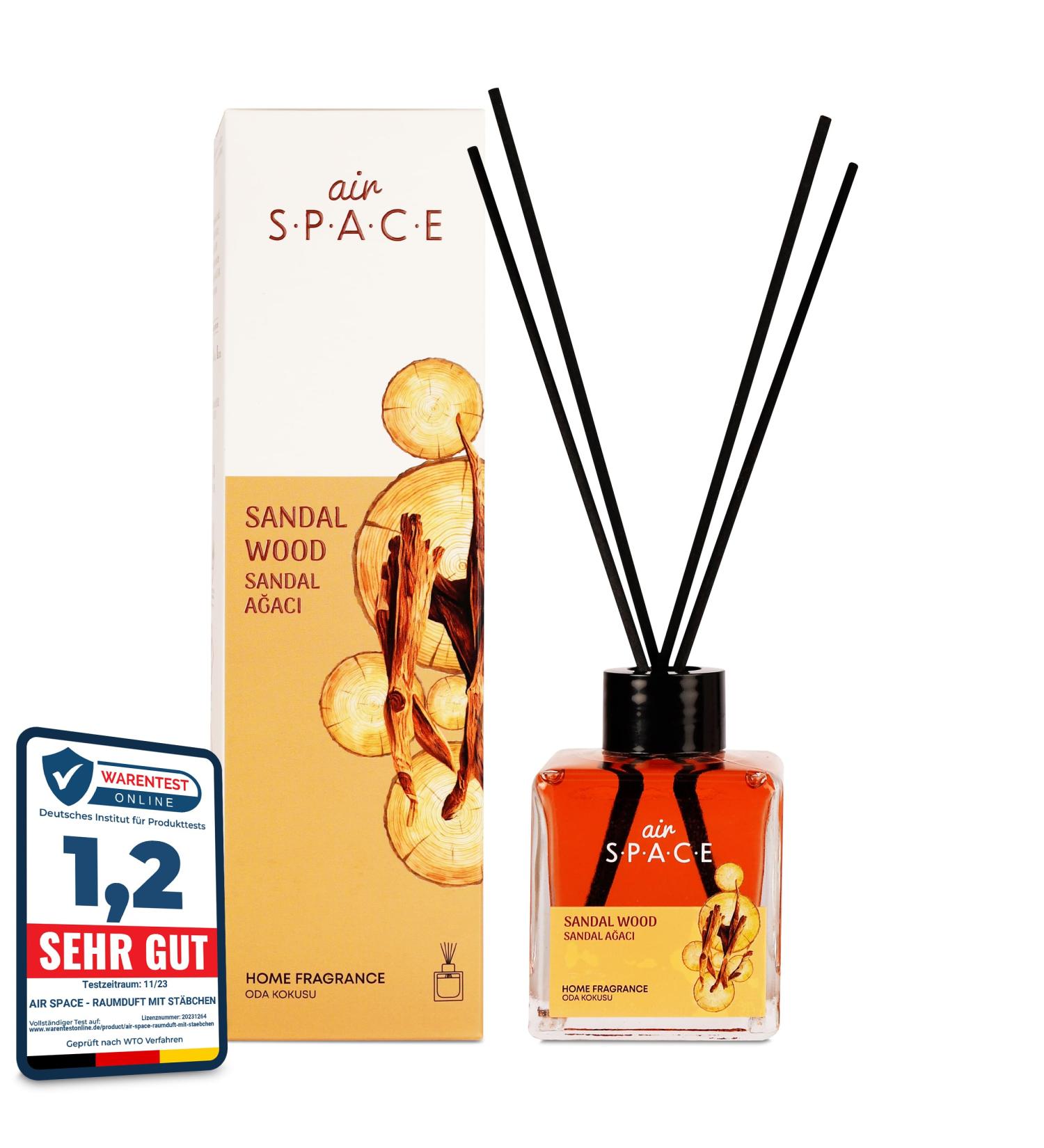 Air Space Fragrance Sticks | Fruity Floral Room Freshener | Sandalwood Scented Sticks for Home | International Shipping Available - Buy Online on SooperMarket.com