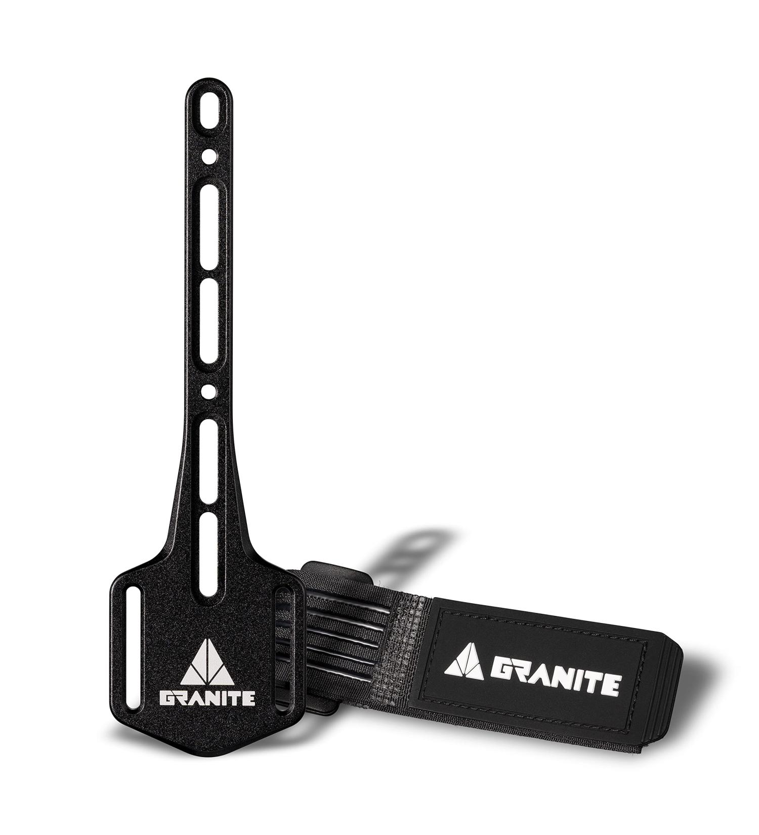 Granite Portaledge XE Bike Bottle Cage Mount Strap in Black - Tool and Inner Tube Holder - Buy Online on SooperMarket.com
