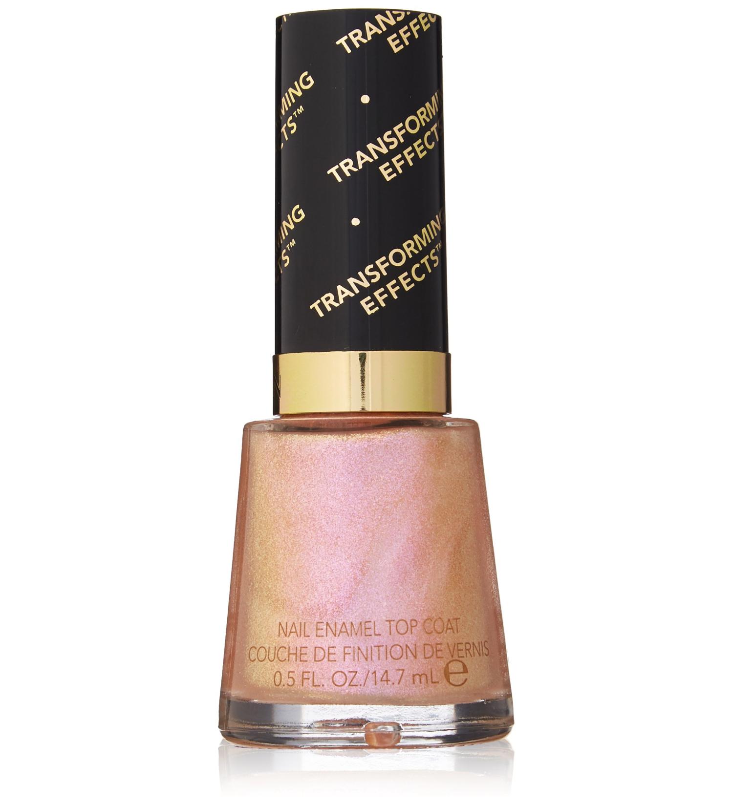 Revlon Transforming Effects Top Coat, Pink Glaze 745 Pink Glaze