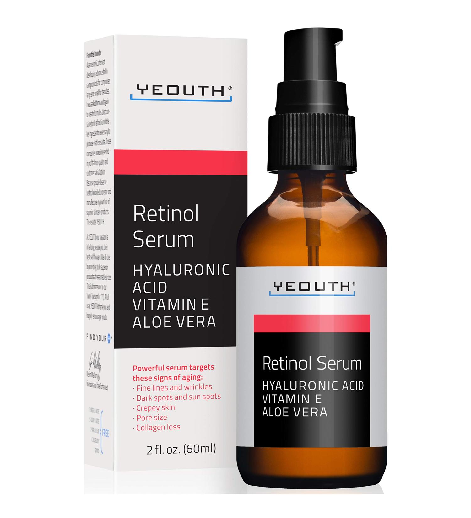 Yeouth Retinol Serum 2 fl oz - Anti-Aging & Skin Renewal - Buy Online on SooperMarket.com