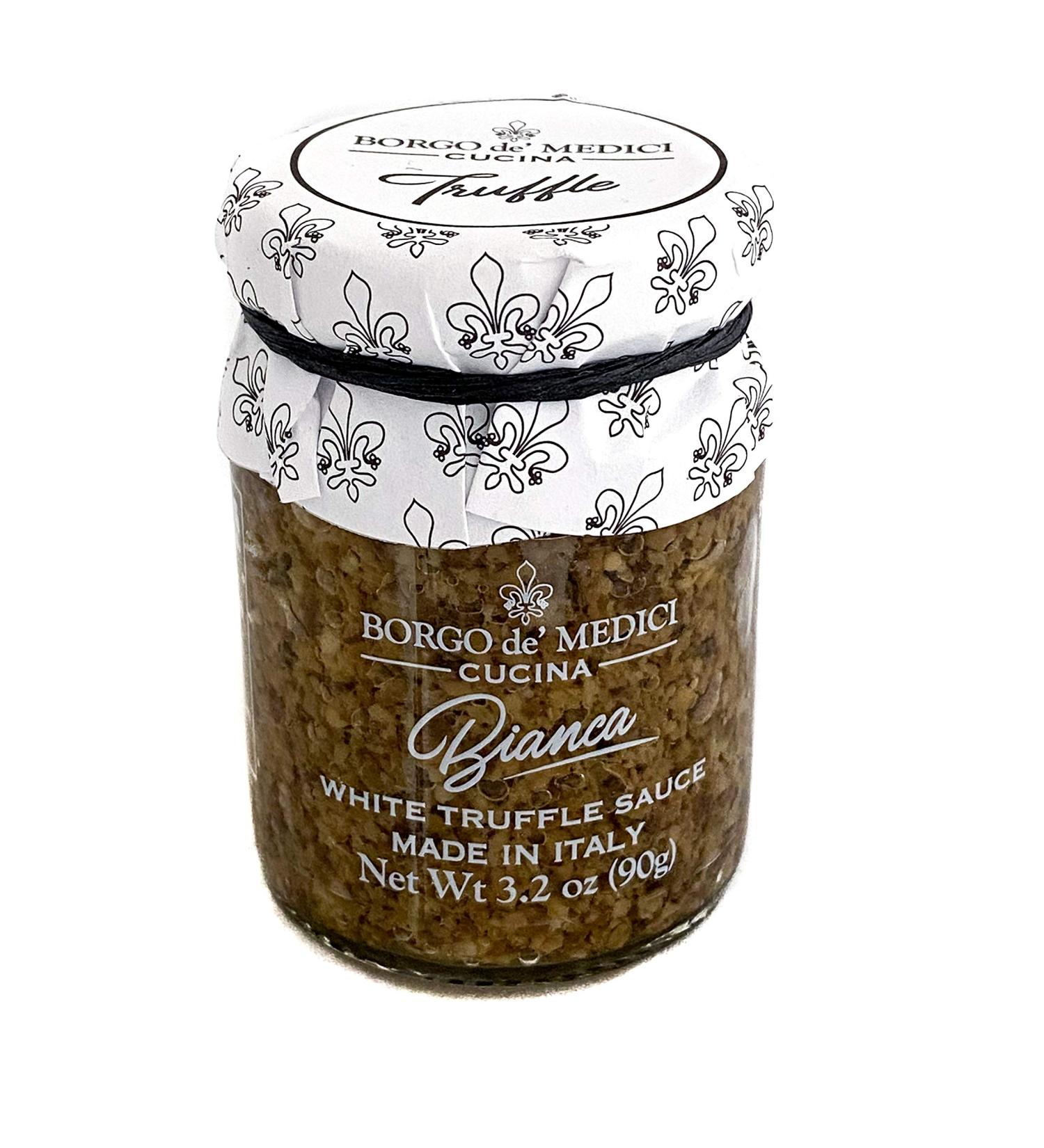 Borgo de Medici Bianca White Truffle Spread/Sauce 3.2oz/90g - Buy Online on SooperMarket.com