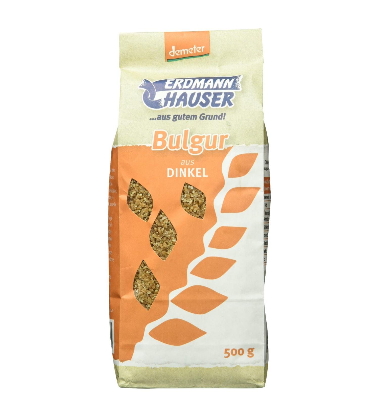 Erdmann Hauser Bulgur from Dinkel - 500g | Healthy Whole Grain | International Shipping Available - Buy Online on SooperMarket.com