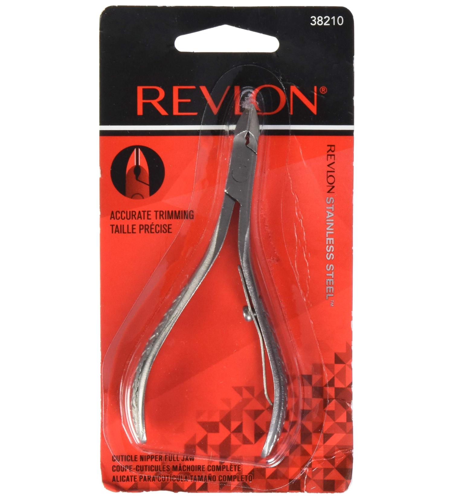 Revlon Cuticle Nipper - Full Jaw for Precise Cuticle Trimming - Buy Online on SooperMarket.com