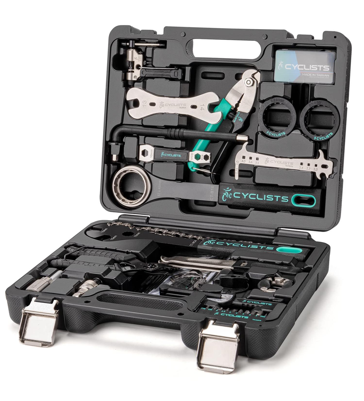 27 Piece Bike Tool Kit for Mountain/Road Bicycle Maintenance & Repair with Storage Case - Buy Online on SooperMarket.com