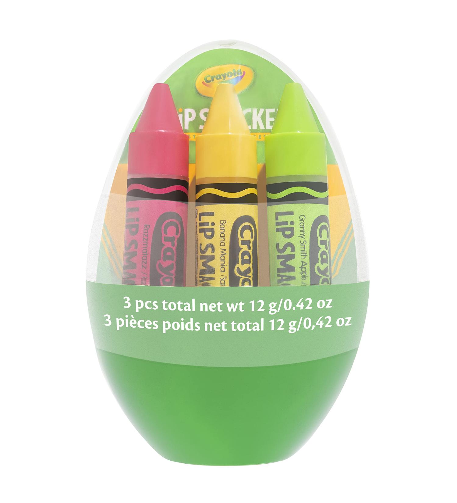 Lip Smacker Easter Trio Egg - Crayola | Fun Easter Basket Stuffers for Kids - Buy Online on SooperMarket.com