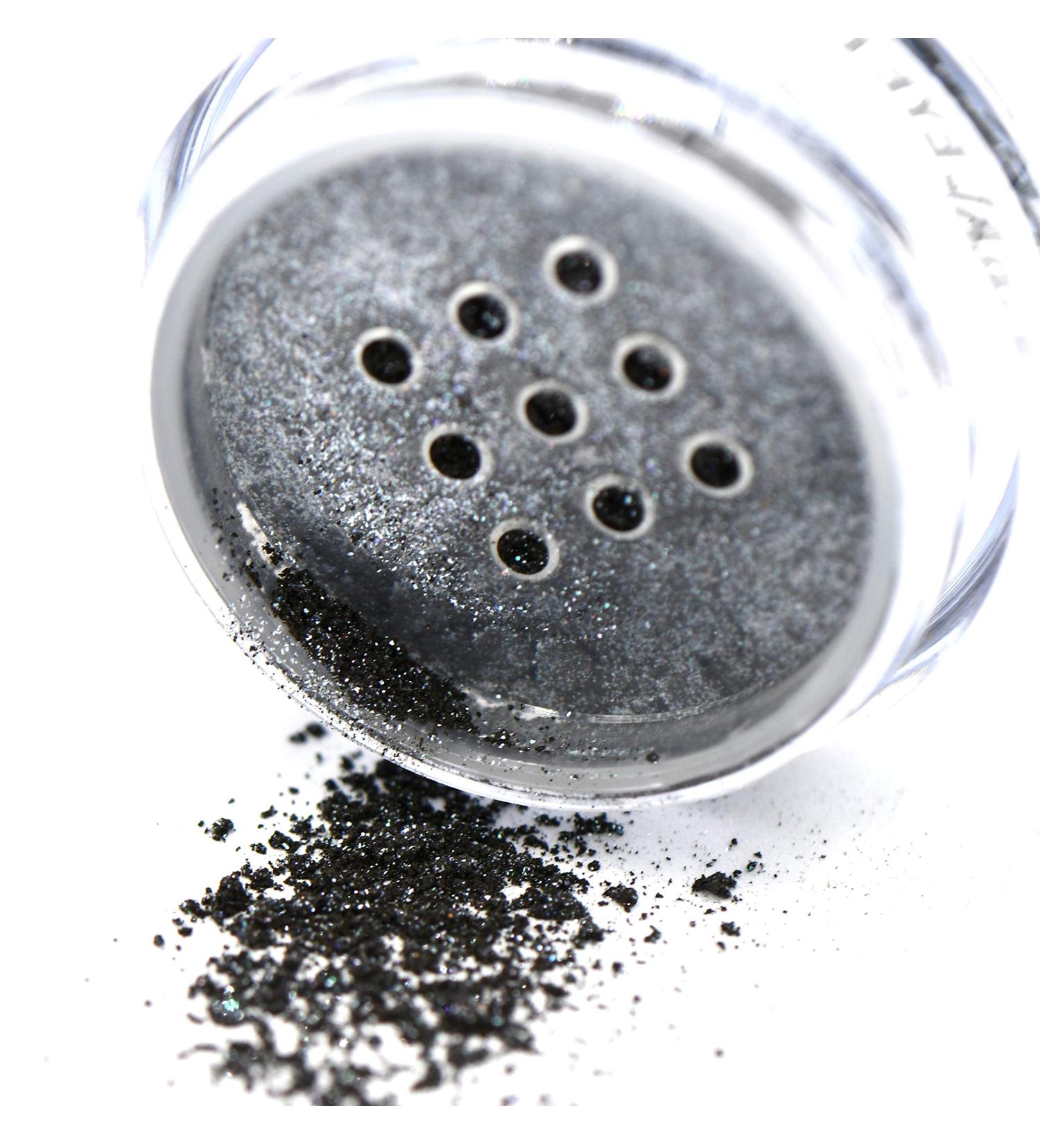 Silver Galaxy Loose Powder Mineral Glitter Eyeshadow - Talc & Paraben Free | Cruelty Free - Buy Online on SooperMarket.com