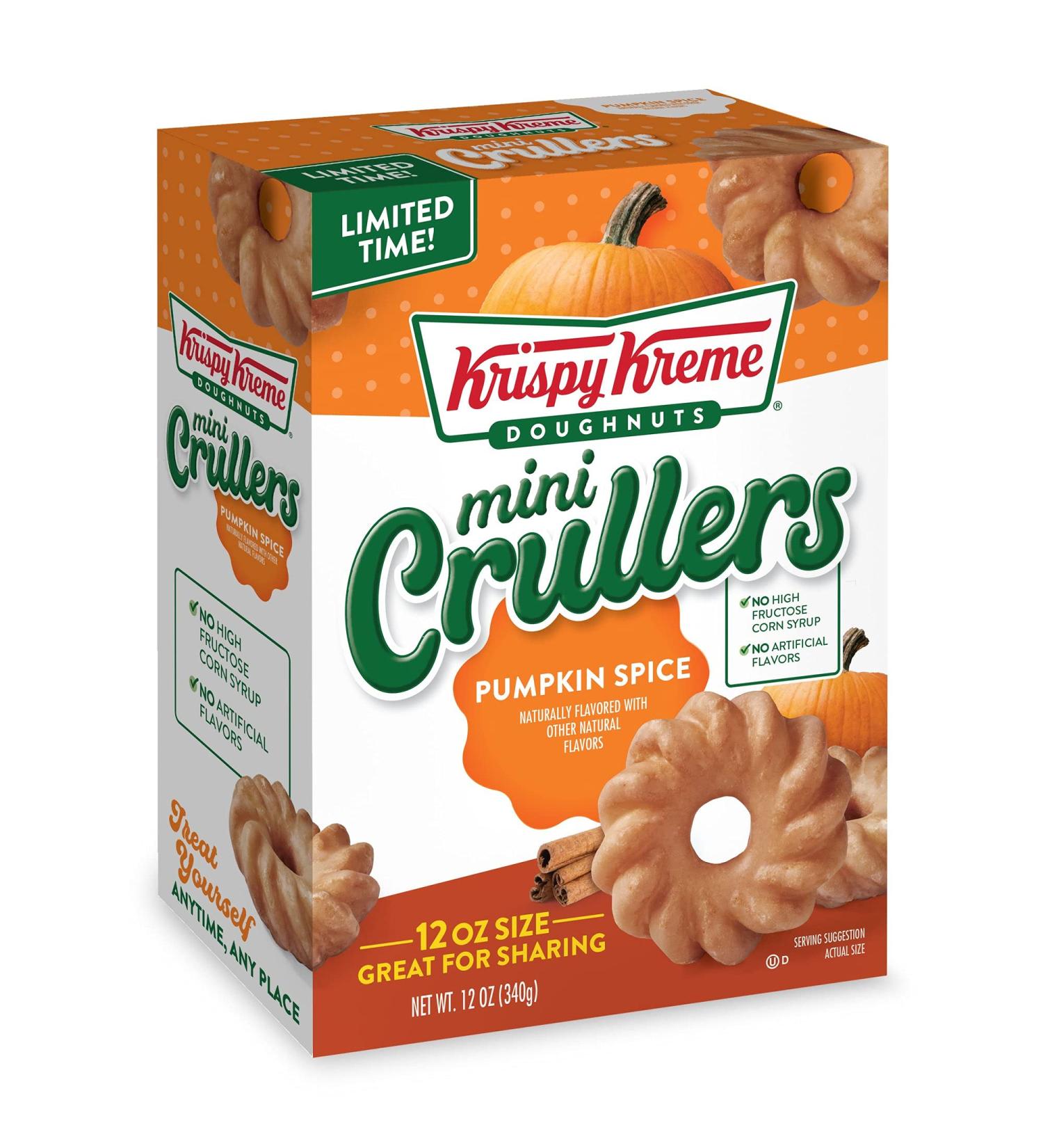 Krispy Kreme Mini Crullers (Pumpkin Spice, 12oz) Pumpkin Spice 12oz