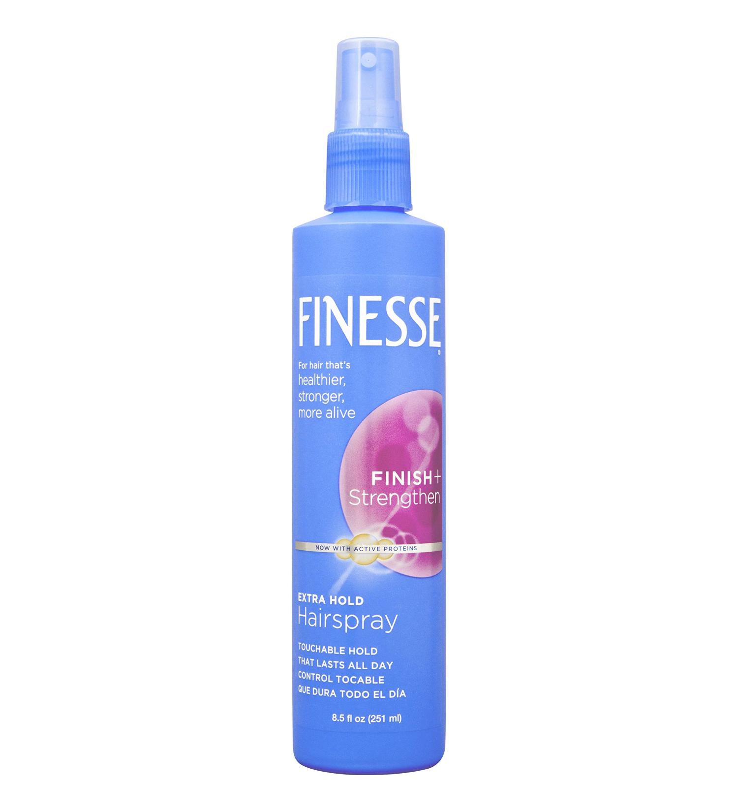 FINESSE Extra Hold Non-Aerosol Hairspray 8.5 oz (Pack of 4) - Long-lasting Hold for All-day Style - Buy Online on SooperMarket.com